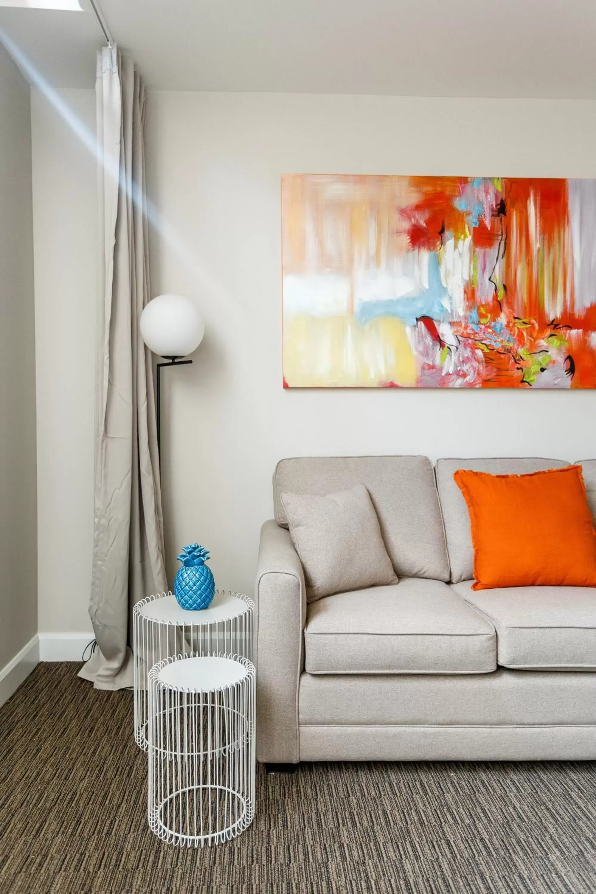 Living room, Seating Area in Parc Avenue Lofts