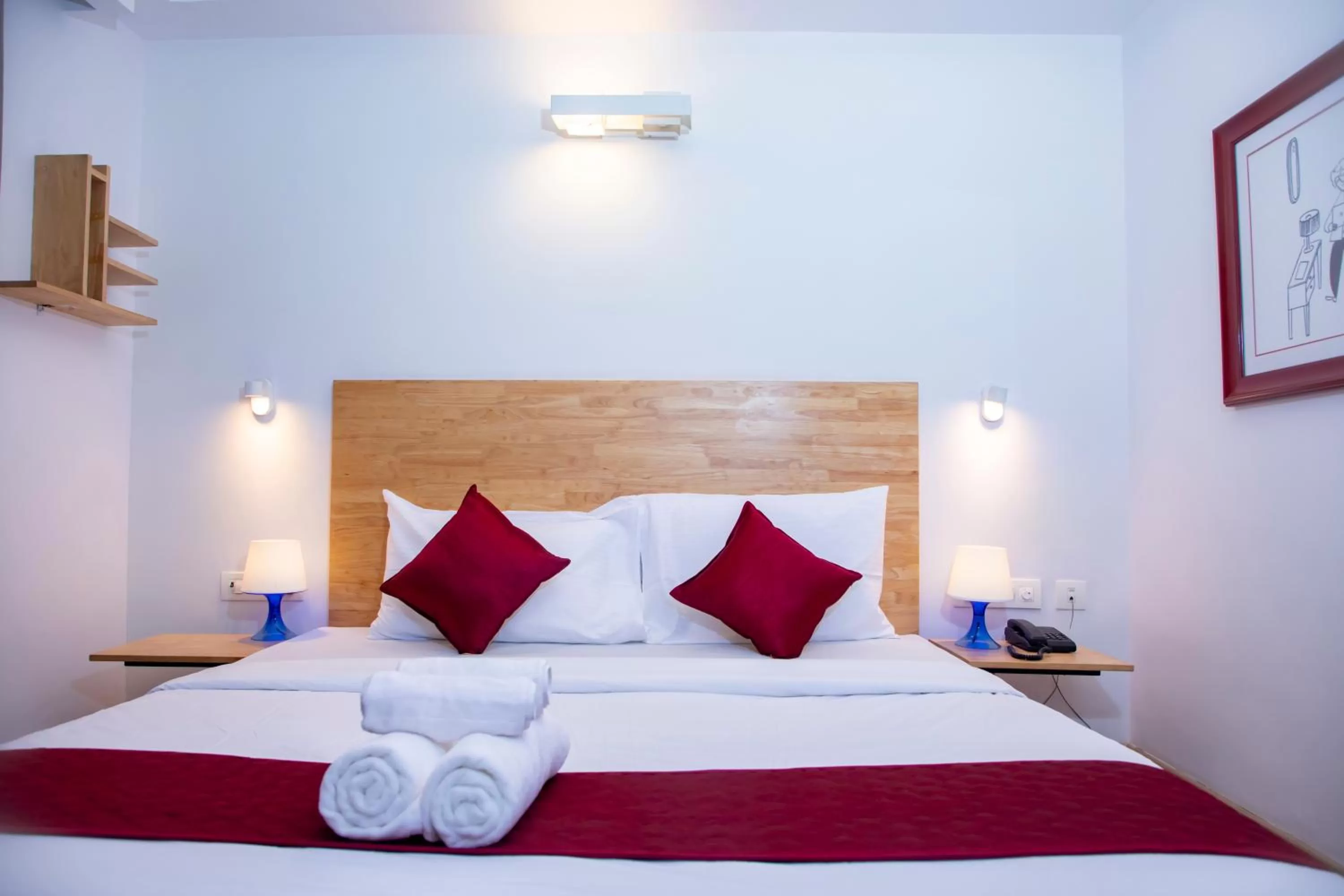 Bed in The Urban Stays