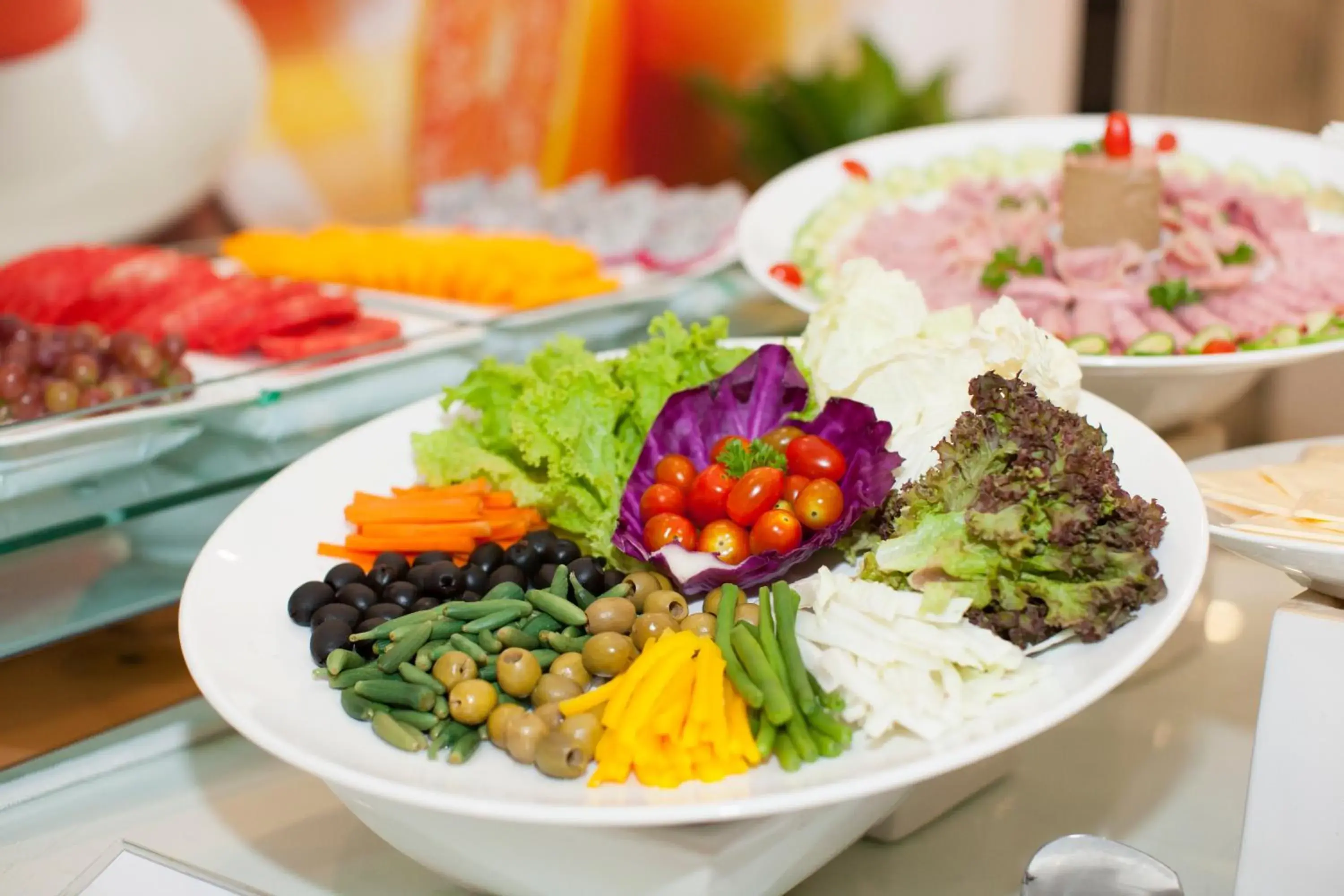 Buffet breakfast in Sunrise Central Hotel Buffet breakfast in Sunrise Central Hotel