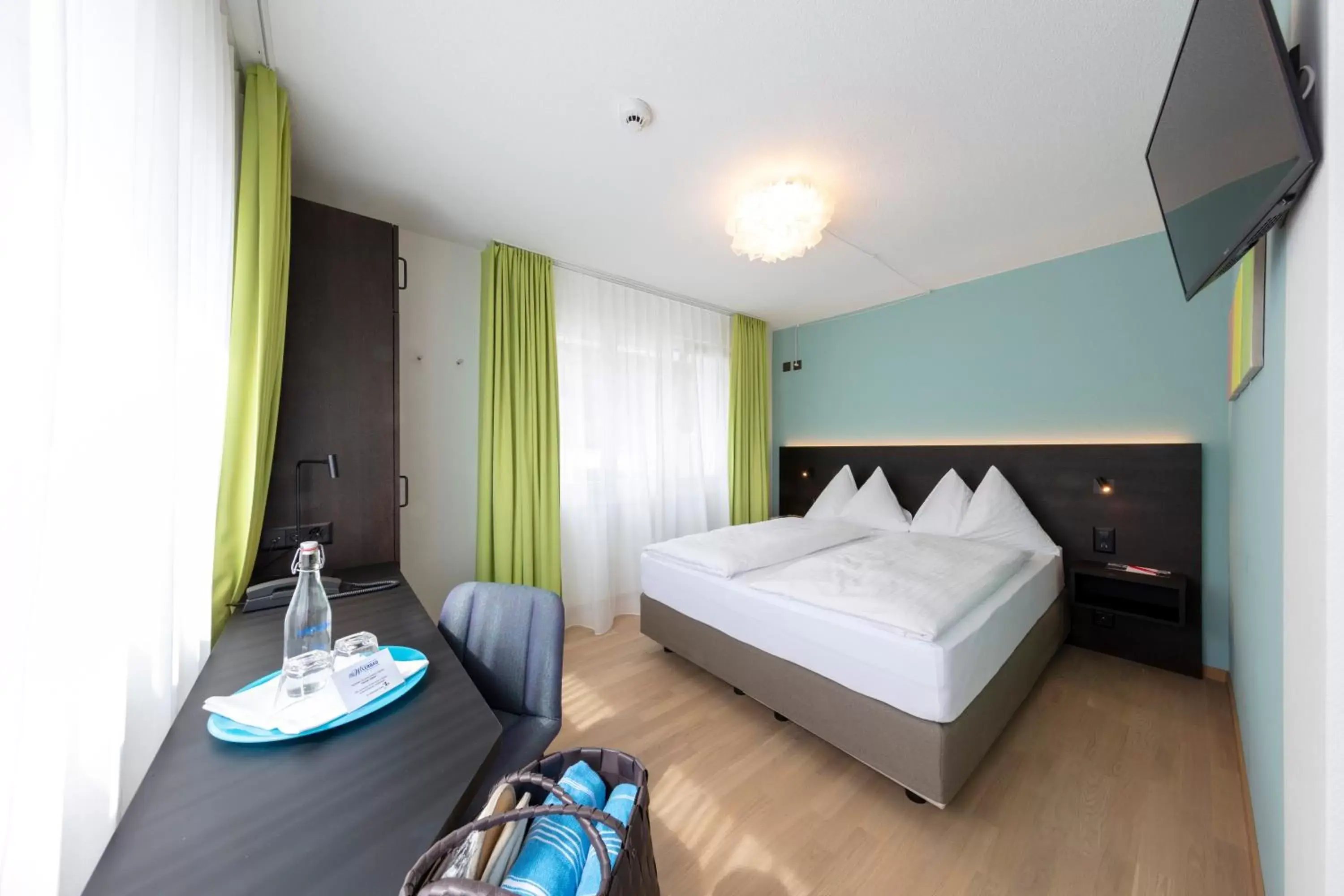 Bed in Seehotel Wilerbad Spa & Seminar