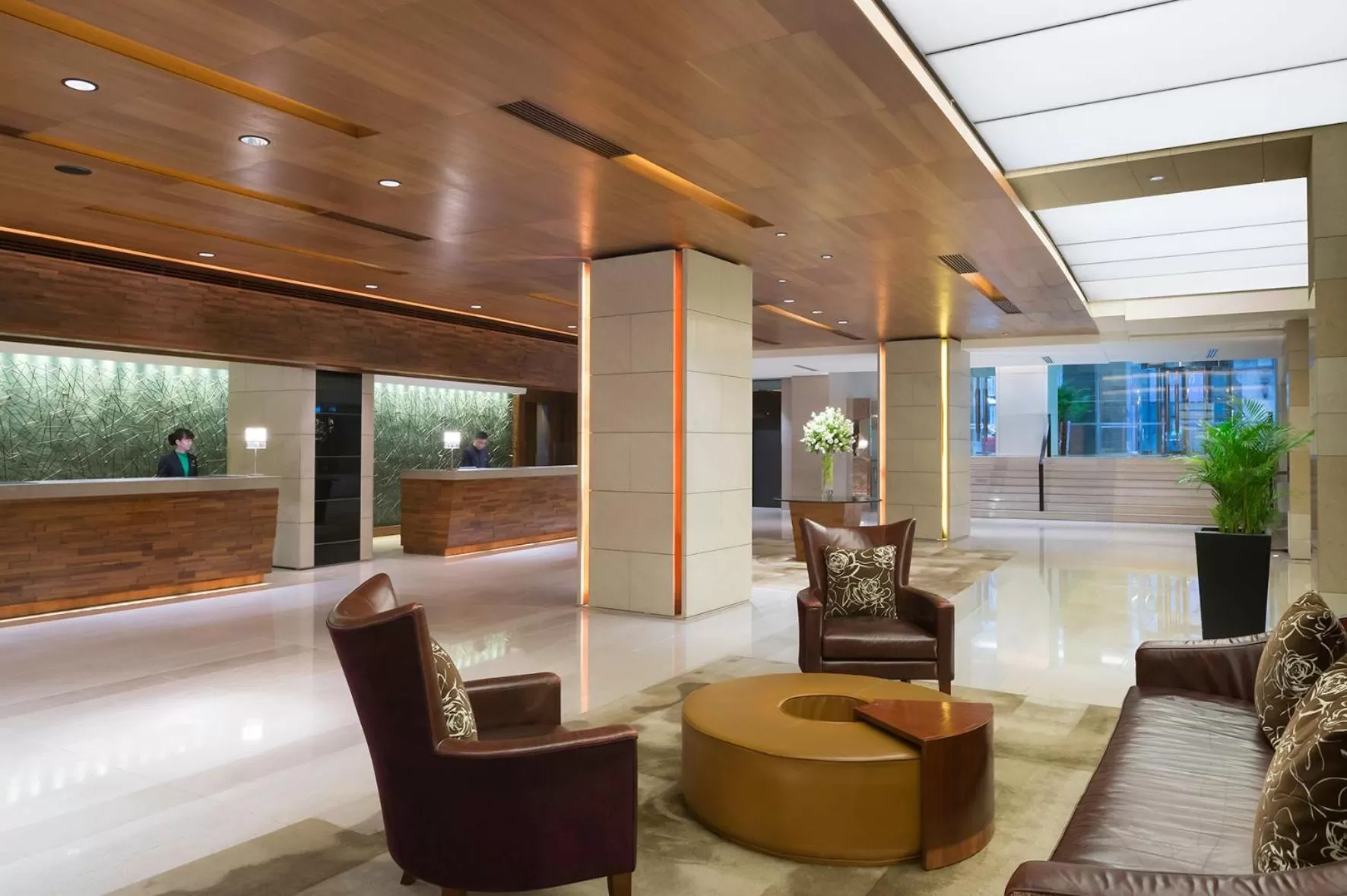 Lobby or reception in Marco Polo Hongkong Hotel