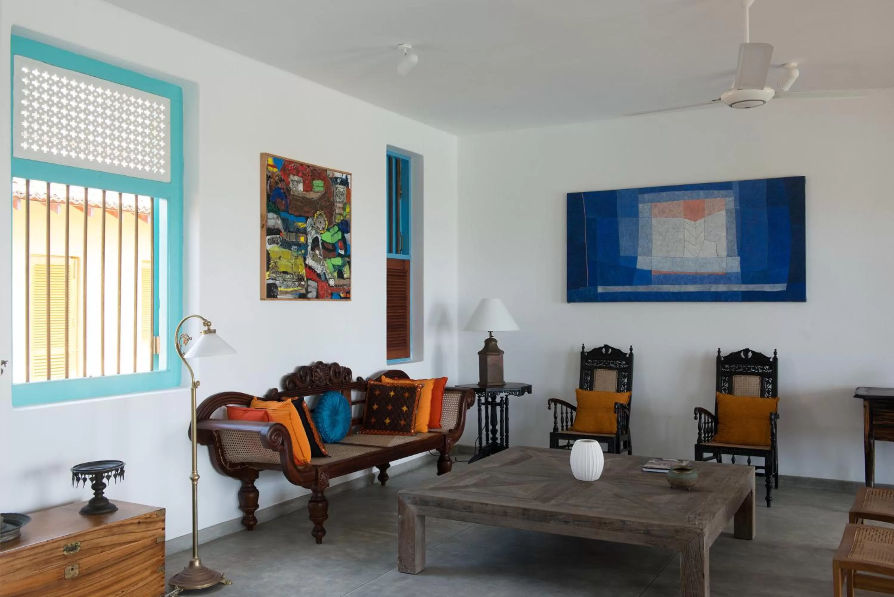 Lobby or reception in Villa Atulya at Ocean's edge