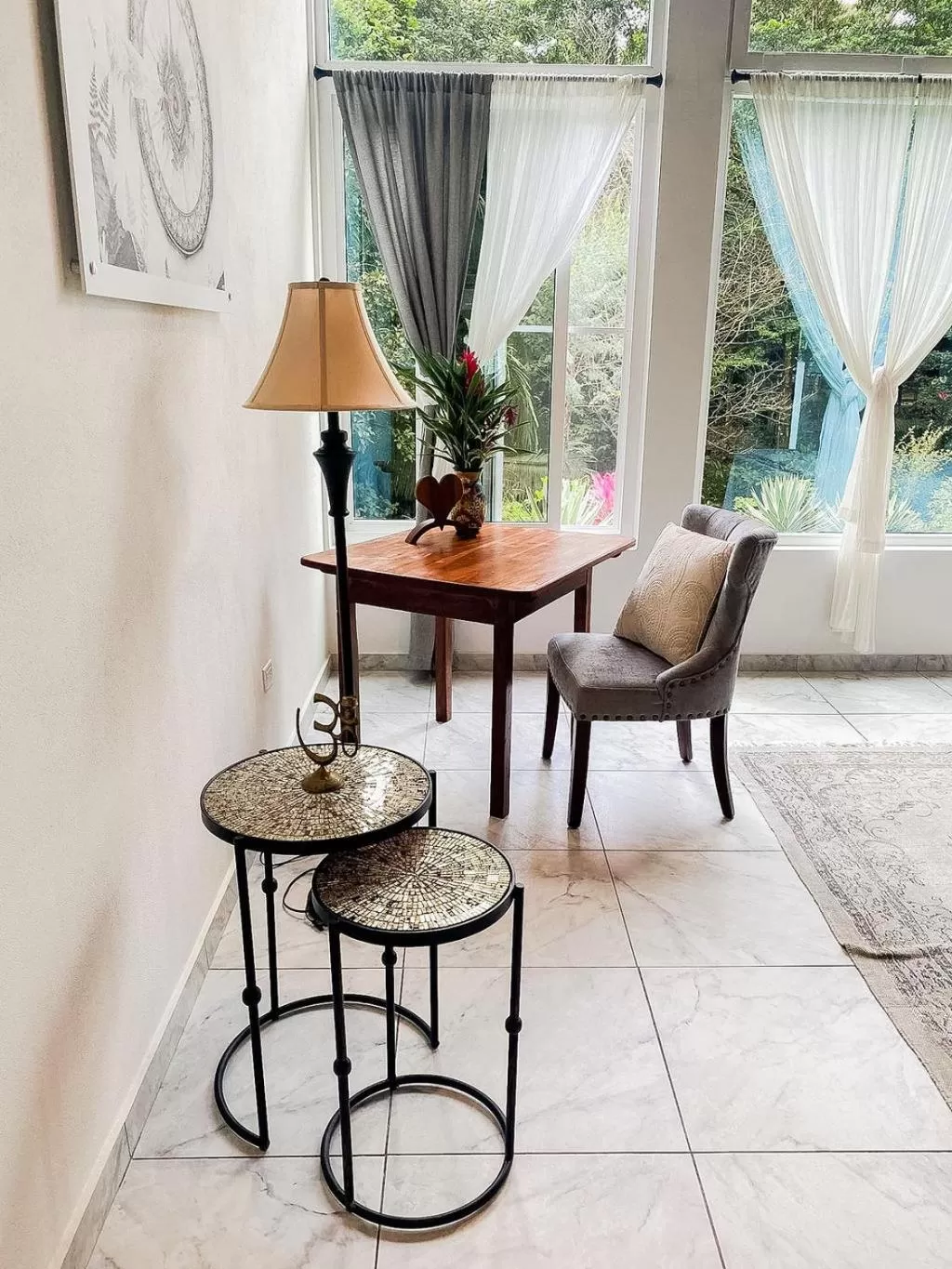 Seating area in Sattva Land