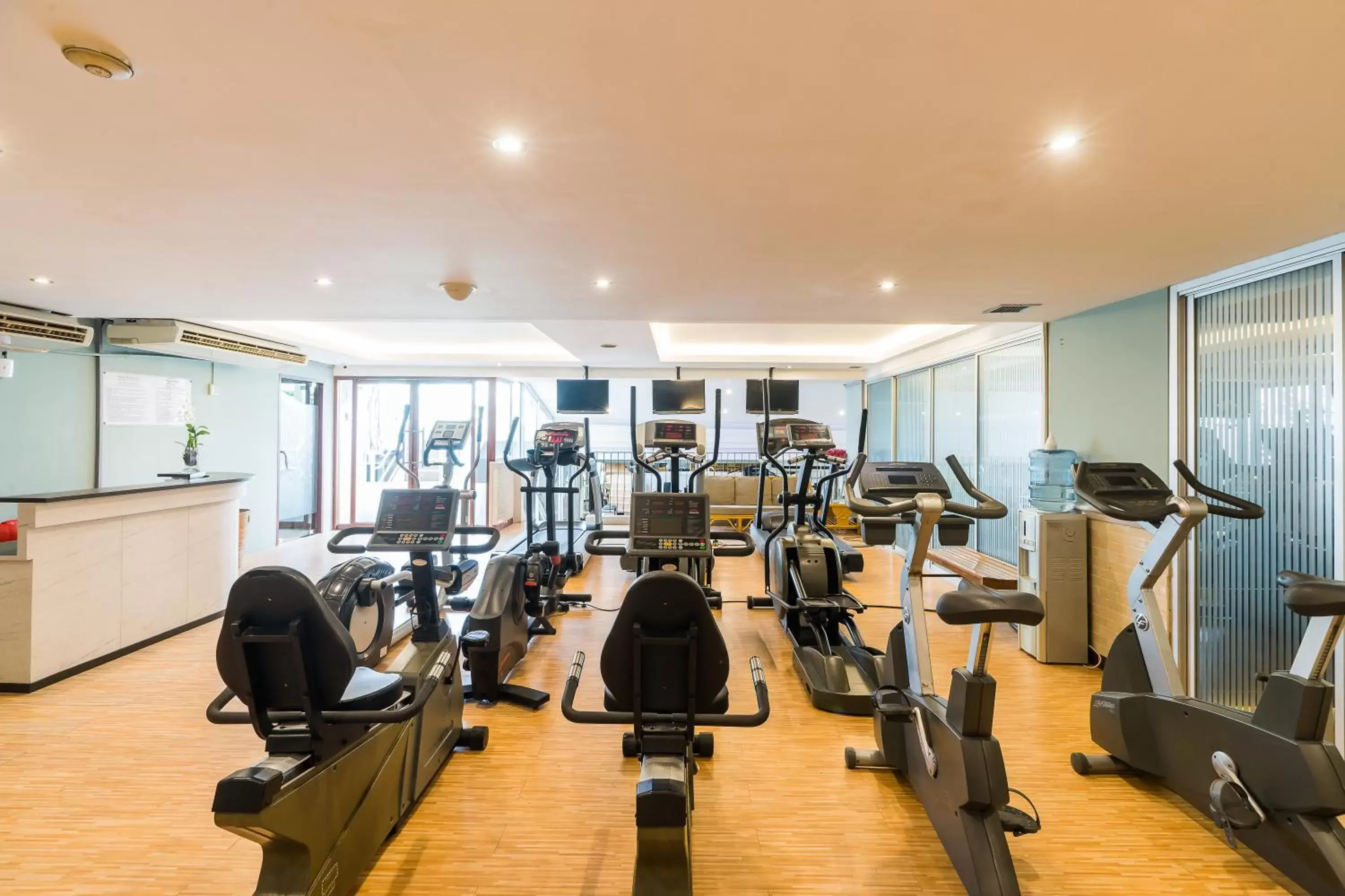 Cycling, Fitness Center/Facilities in Evergreen Place Siam by UHG - SHA Extra Plus