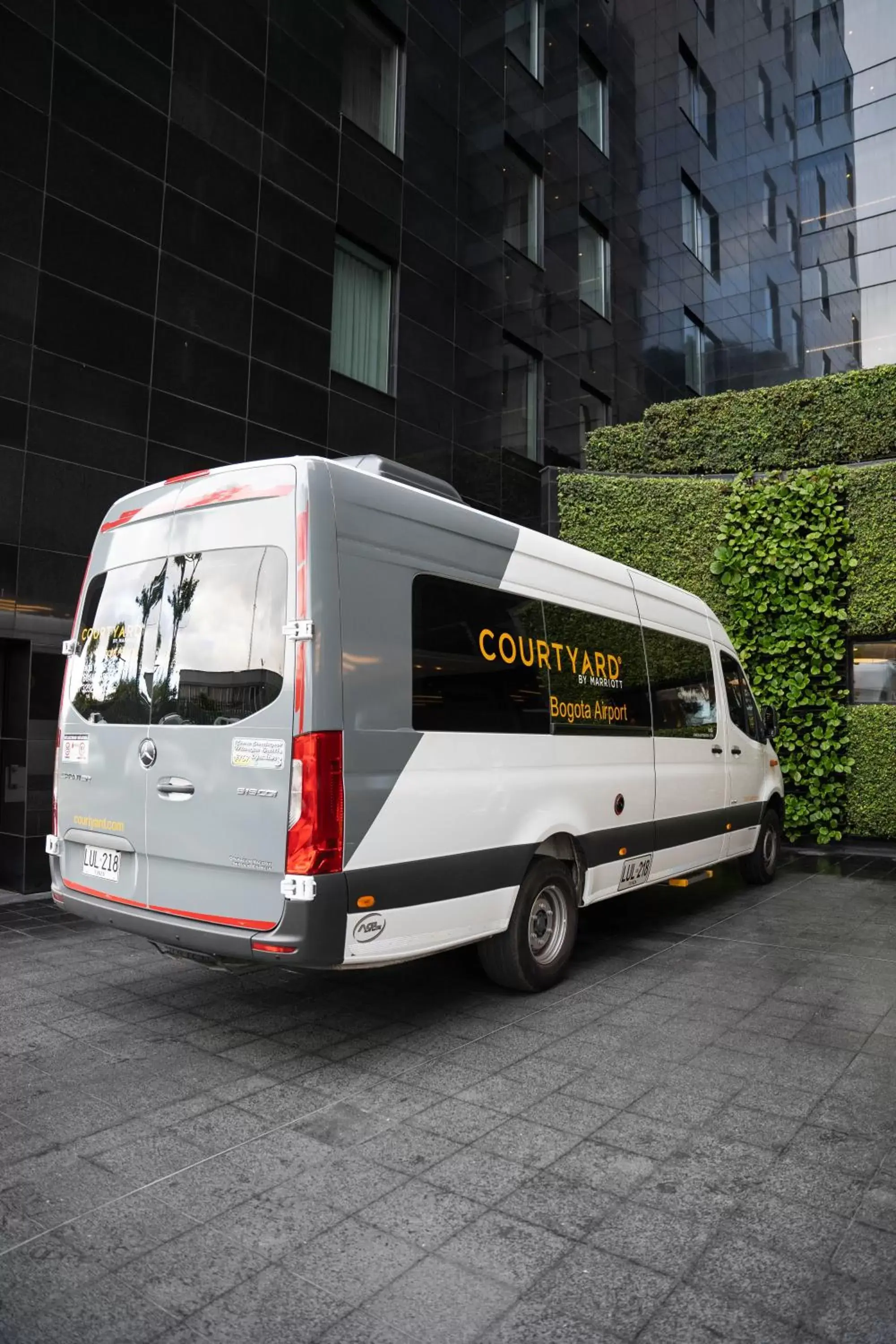 shuttle, Property Building in Courtyard by Marriott Bogota Airport