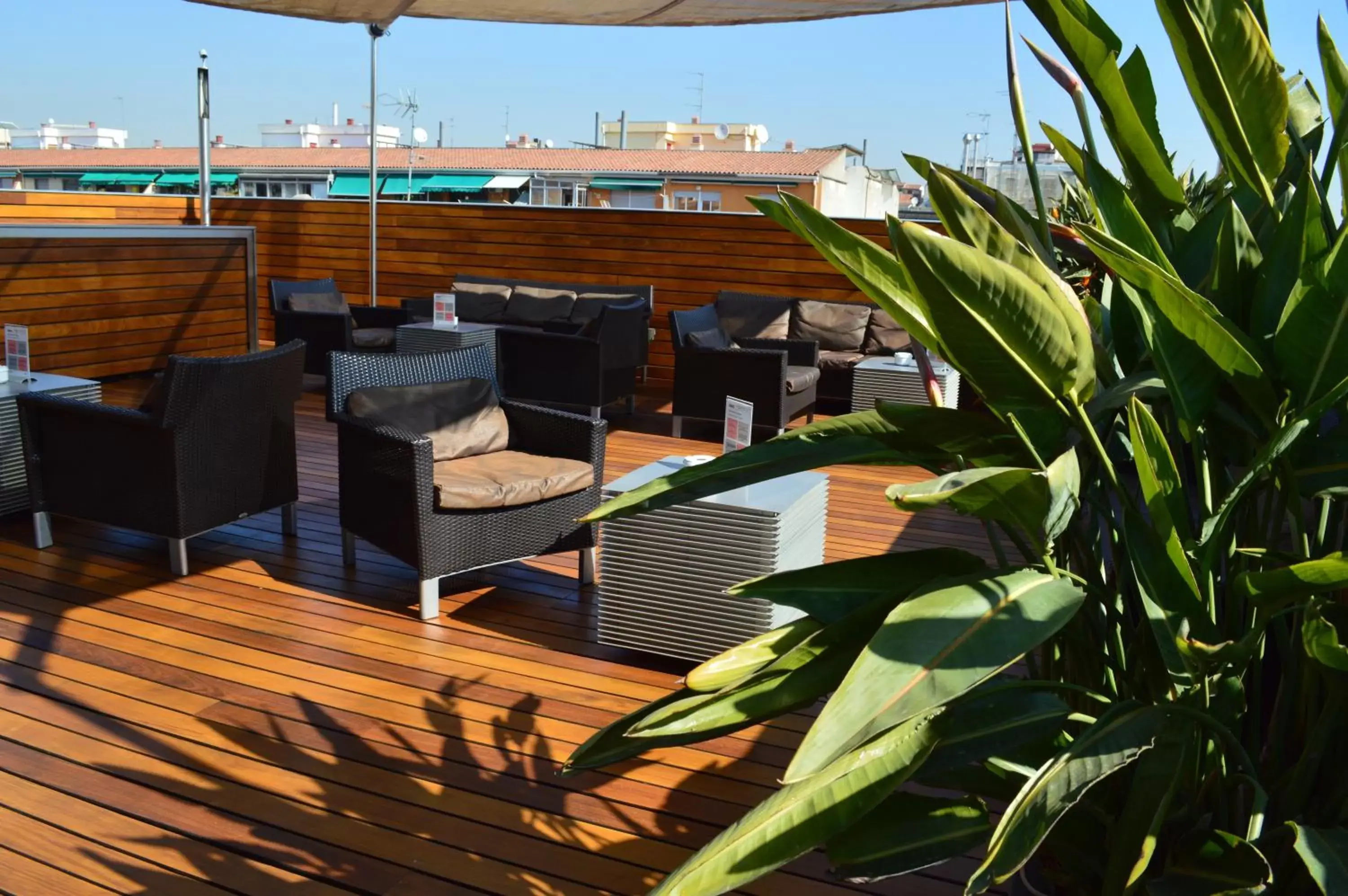 Balcony/Terrace, Restaurant/Places to Eat in Hotel Soho