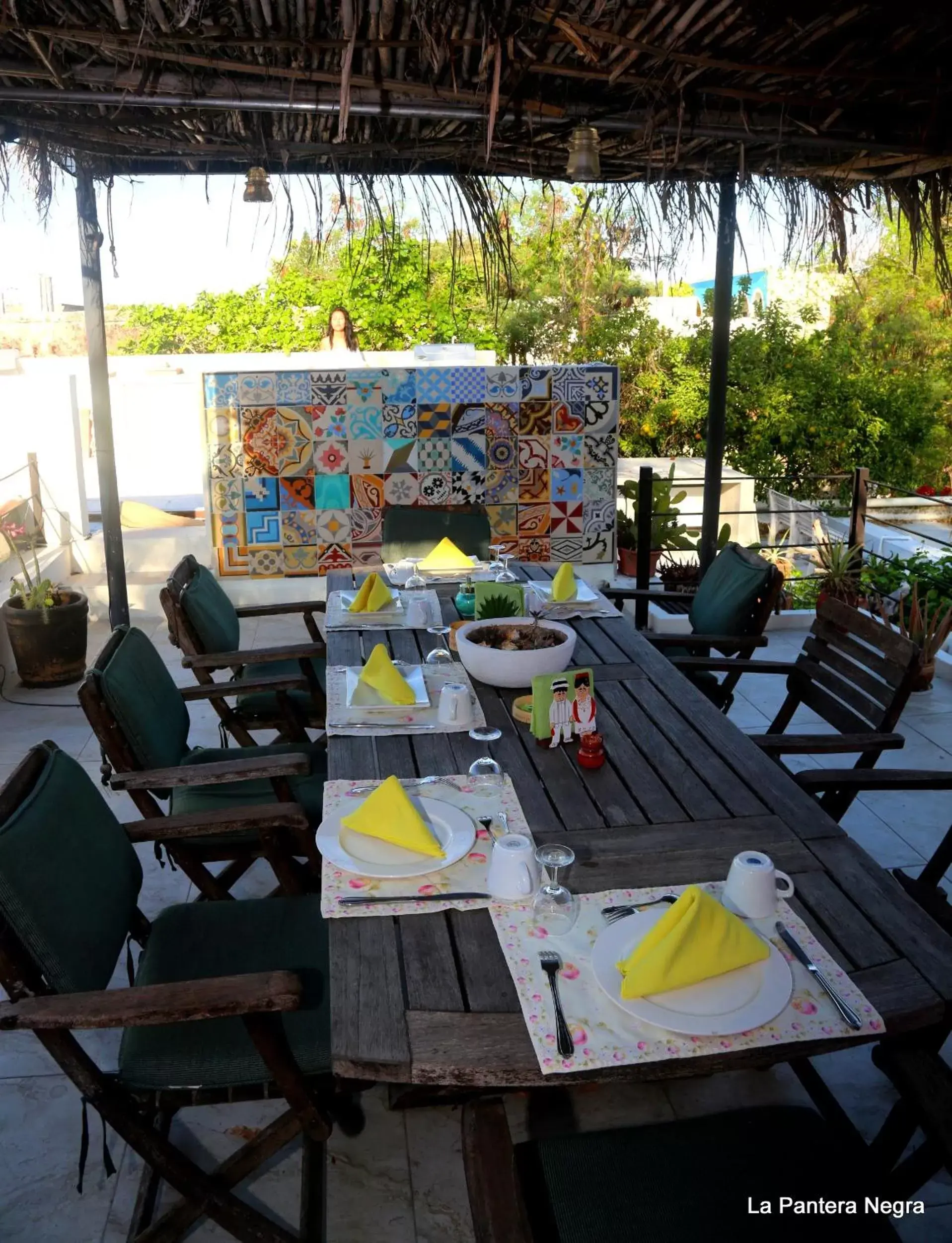 Balcony/Terrace, Restaurant/Places to Eat in La Pantera Negra