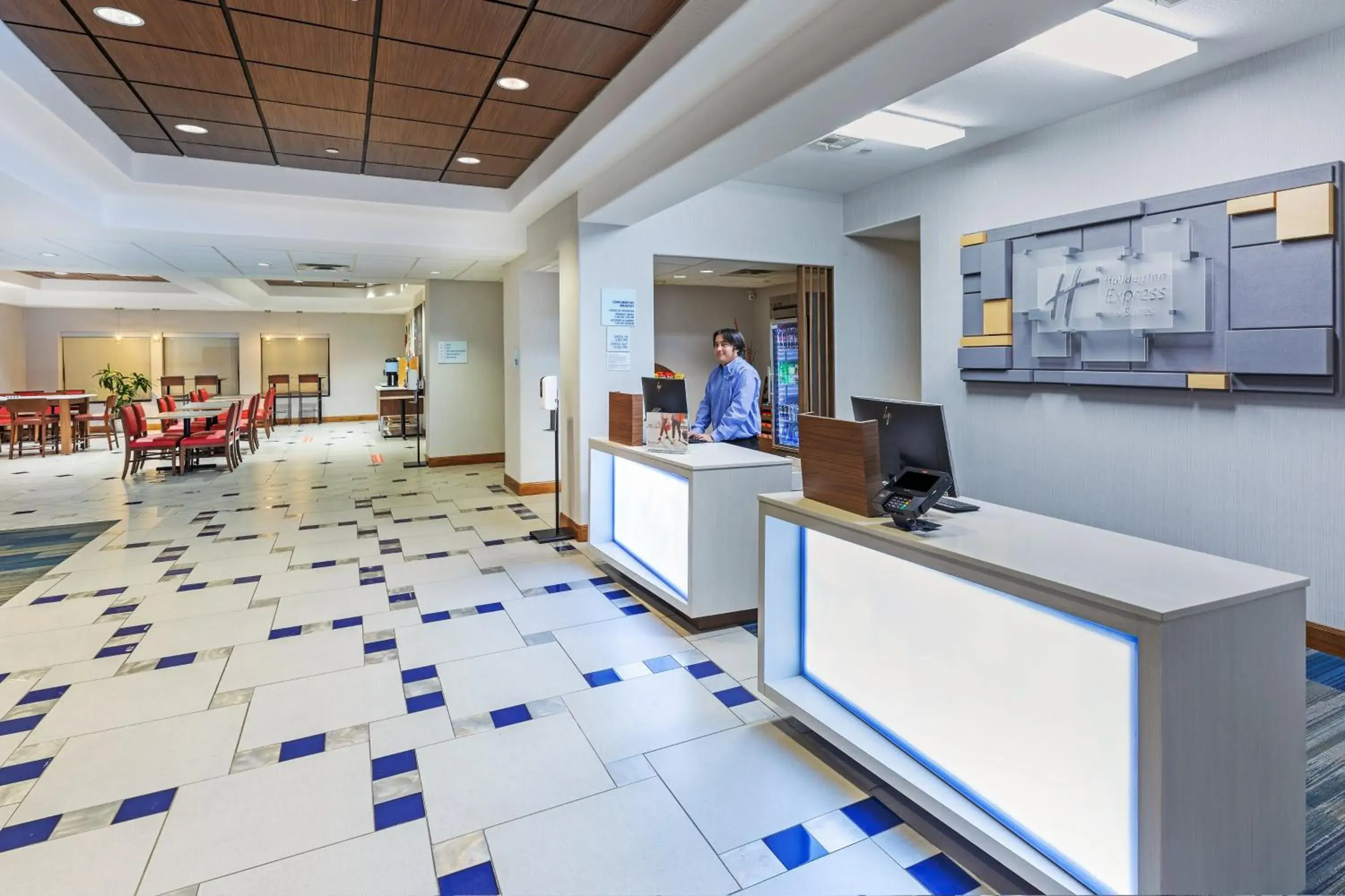 Lobby or reception, Lobby/Reception in Holiday Inn Express Hotel & Suites Austin NE-Hutto, an IHG Hotel