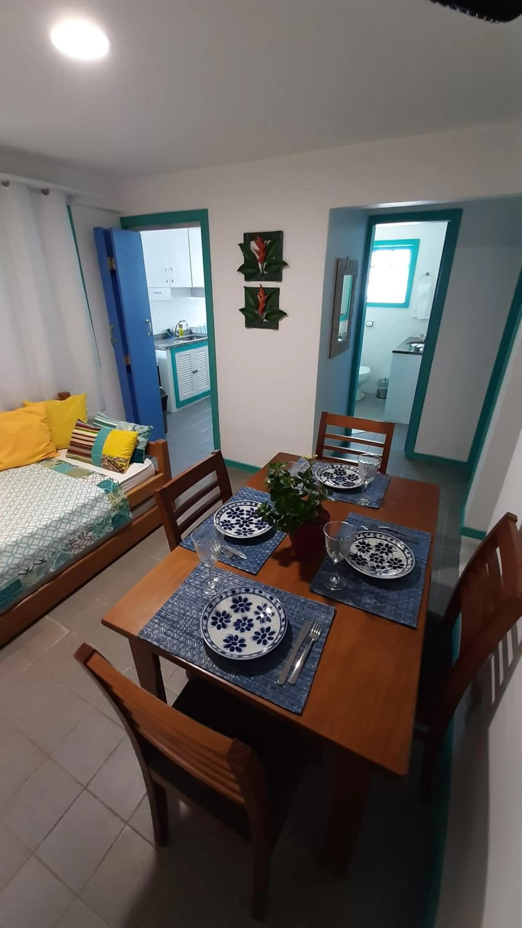 Living room, Bed in Vila Bela-Emília