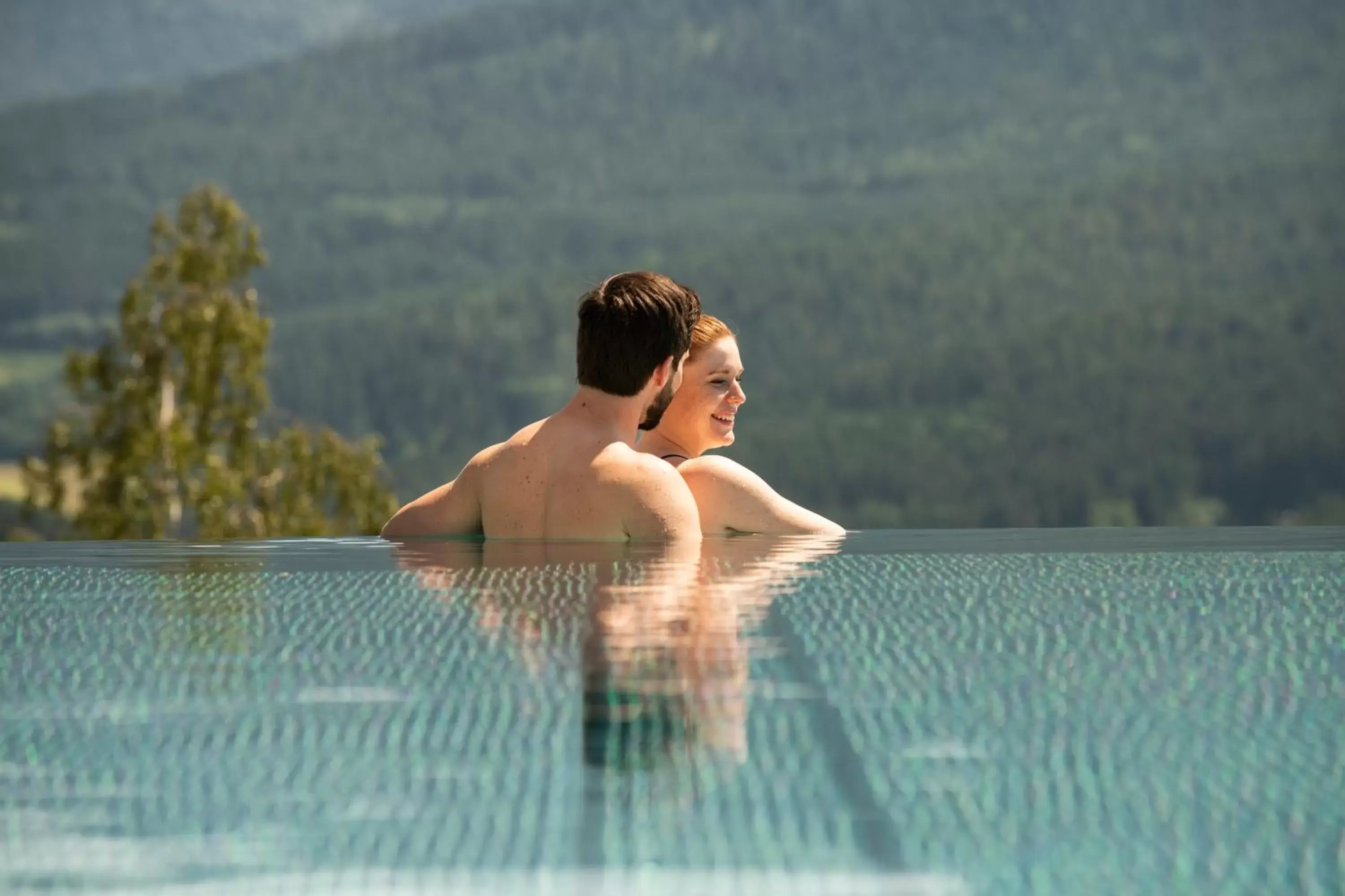 Swimming Pool in Hotel Sonnenhof Lam