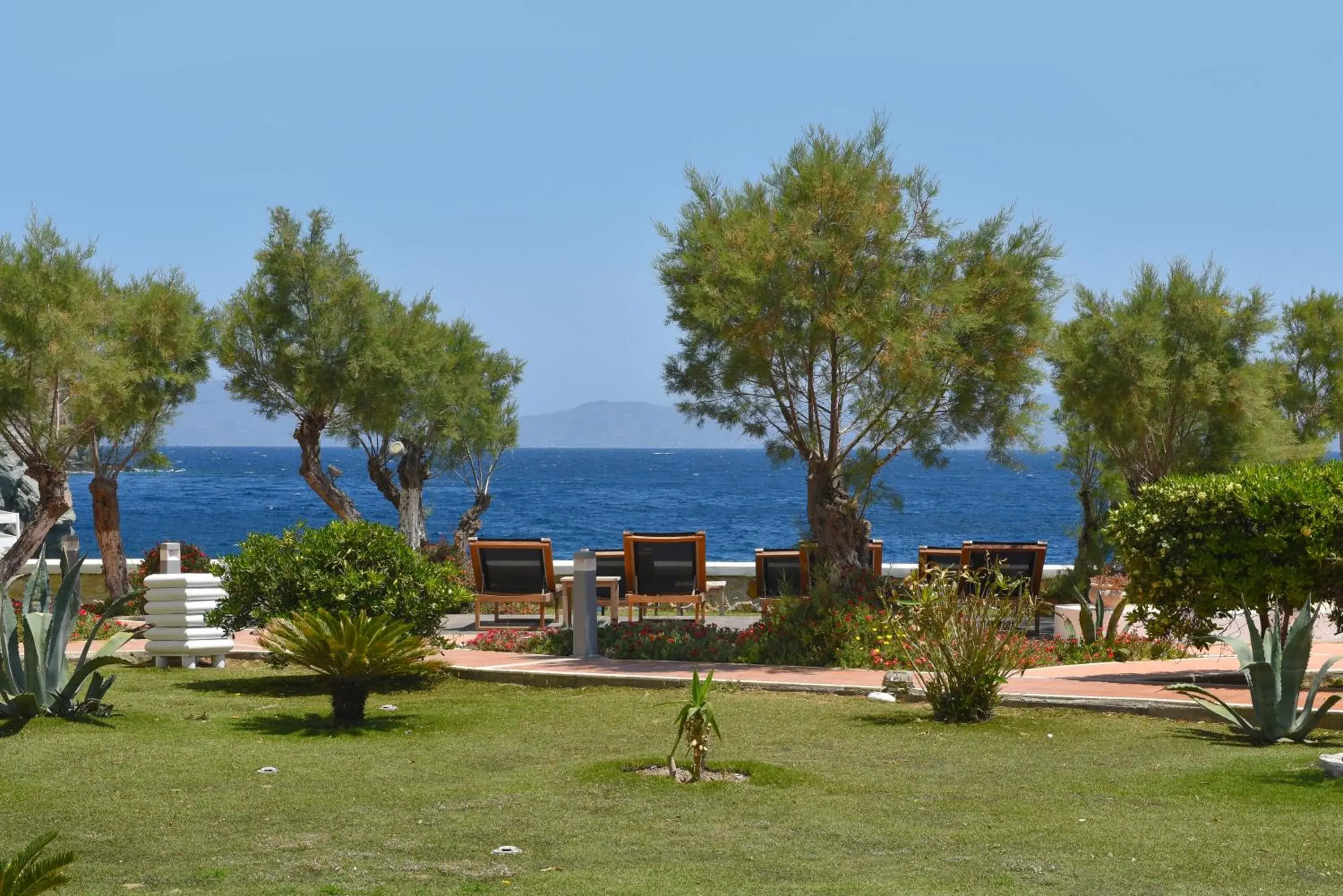 Garden in Hotel Hermes