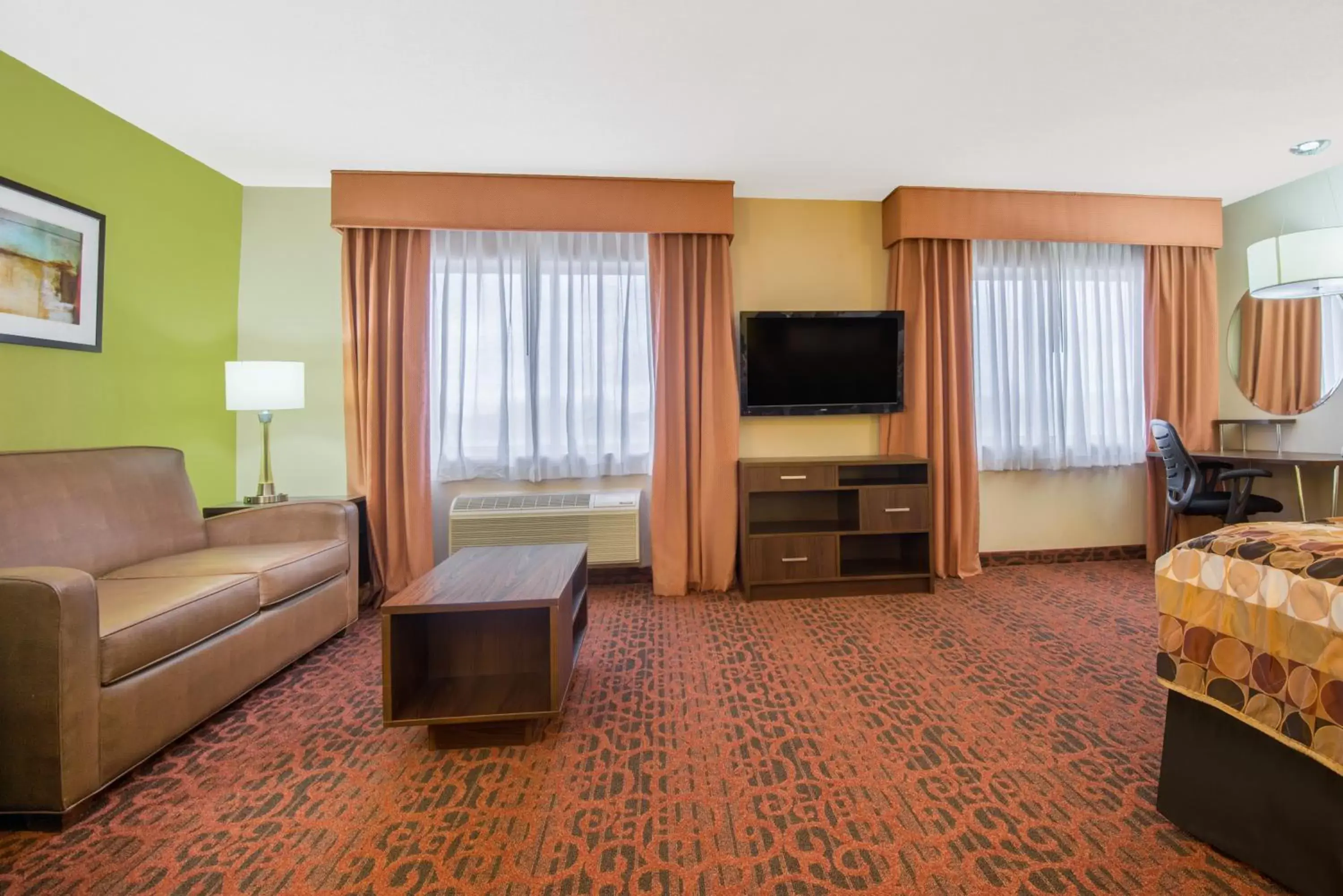 Bedroom, Seating Area in Super 8 by Wyndham Portales