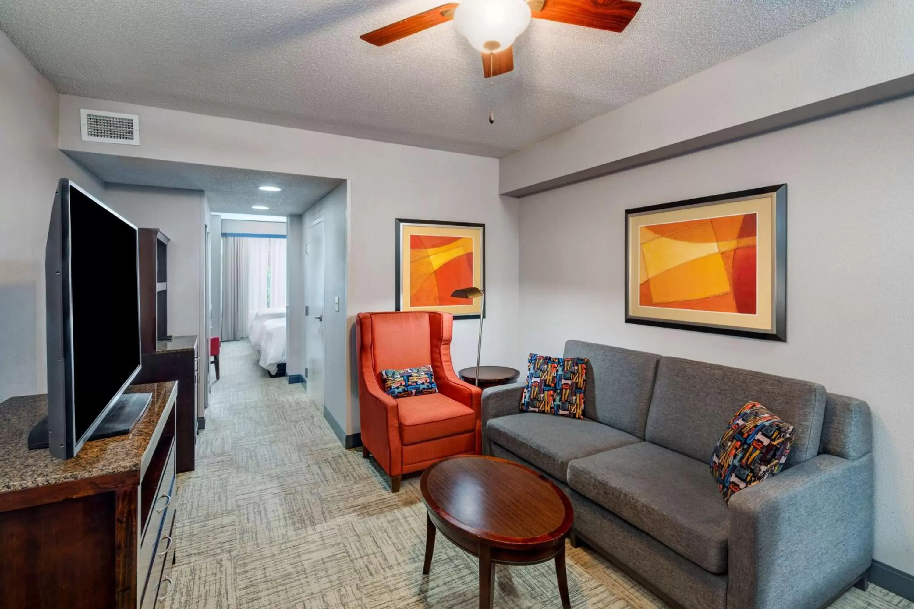 Living room, Seating Area in Hilton Garden Inn Augusta