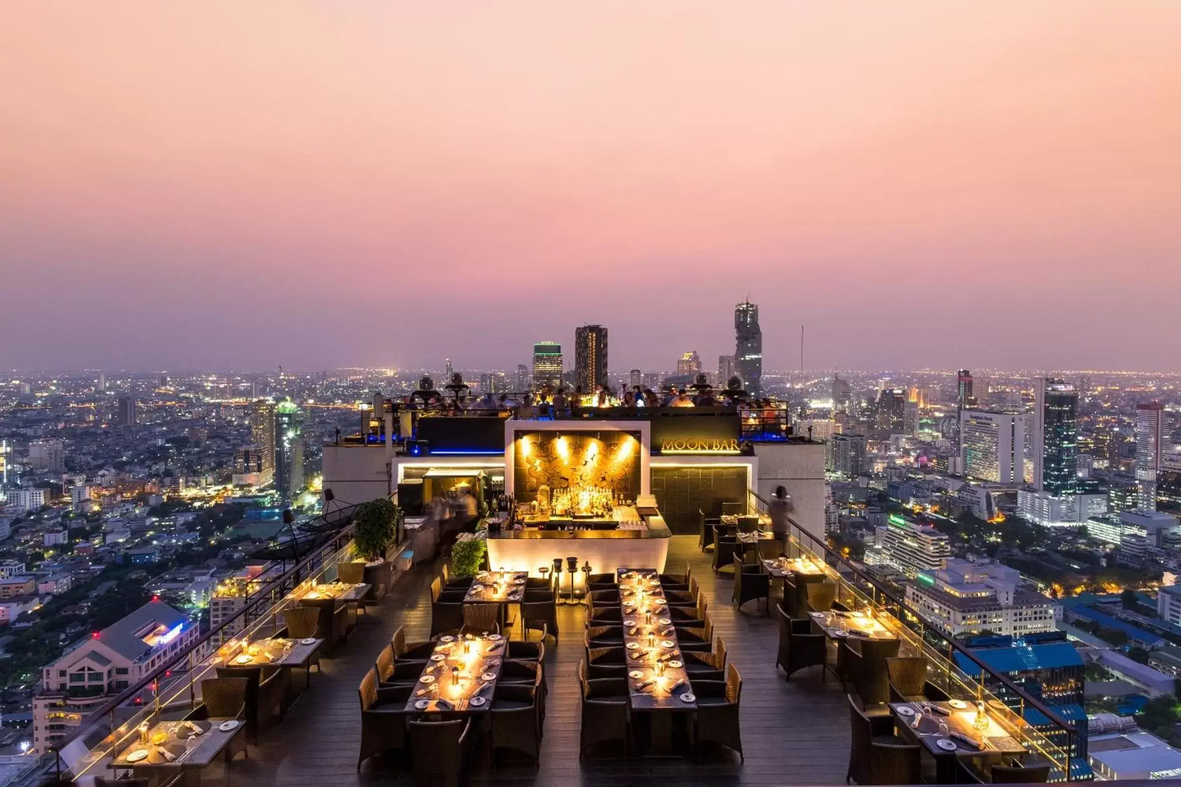 Restaurant/places to eat, Bird's-eye View in Banyan Tree Bangkok - SHA Extra Plus Certified