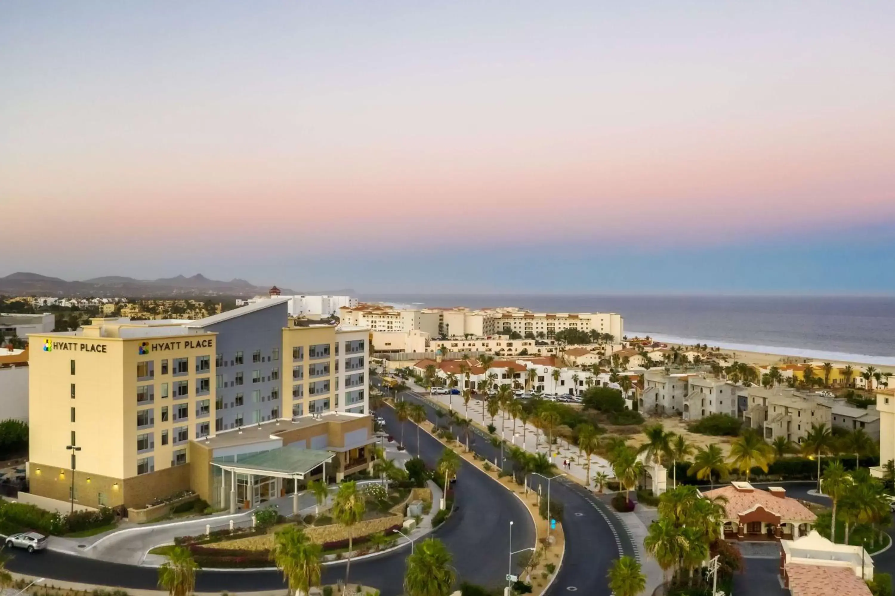 Property building, Bird's-eye View in Hyatt Place Los Cabos