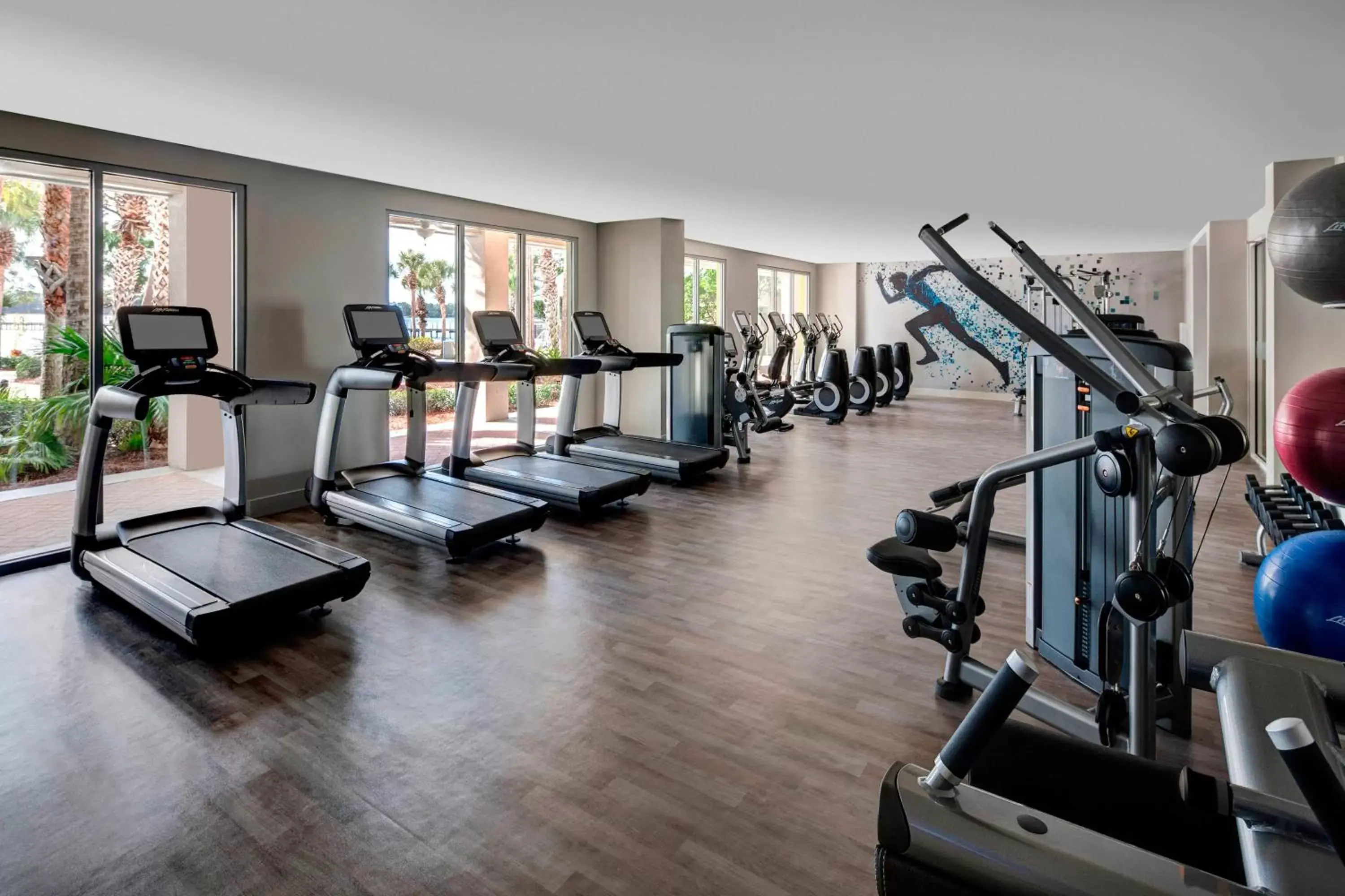 Fitness centre/facilities, Fitness Center/Facilities in Bluegreen's Bayside Resort and Spa at Panama City Beach