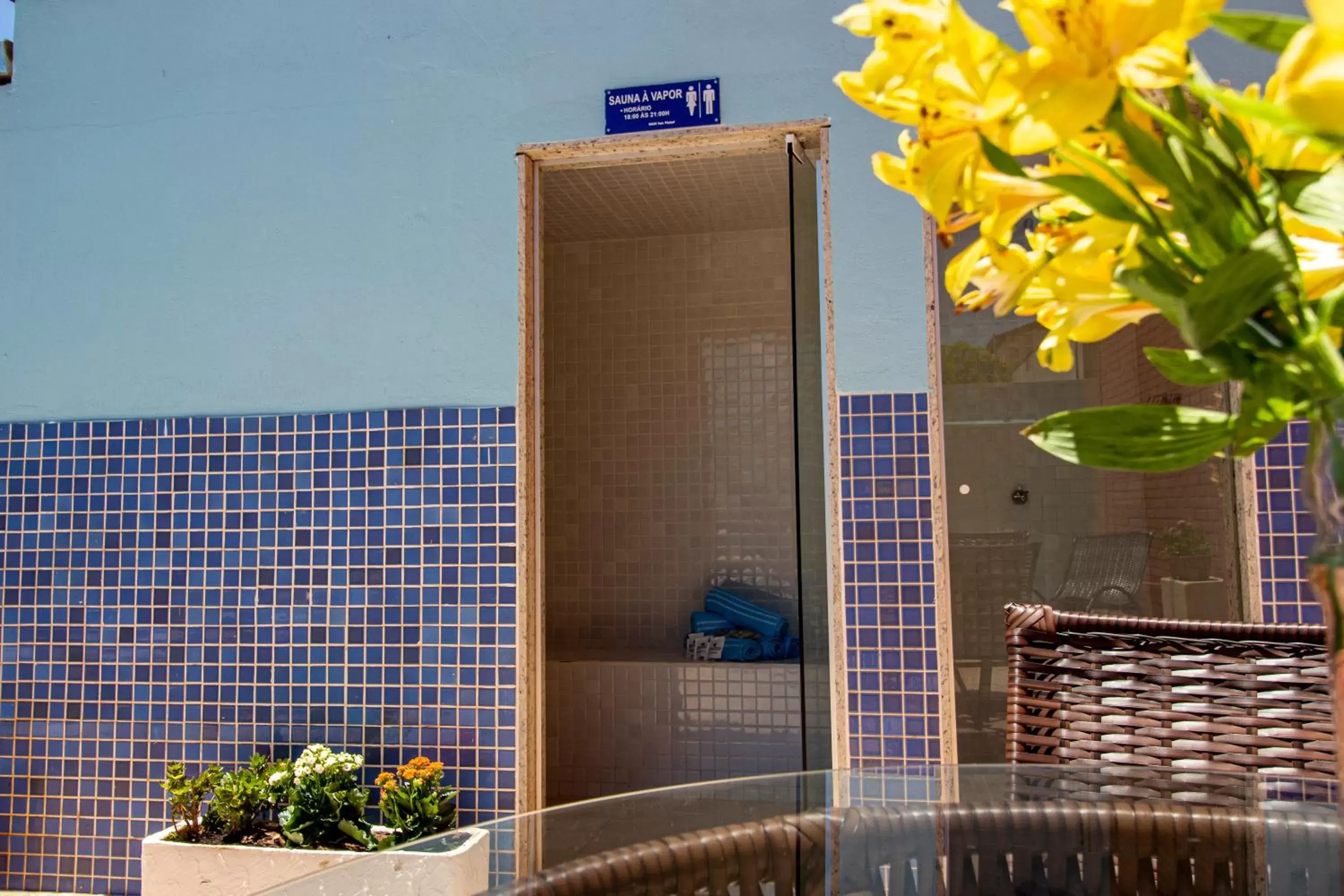 Sauna, Bathroom in Dan Inn Barretos