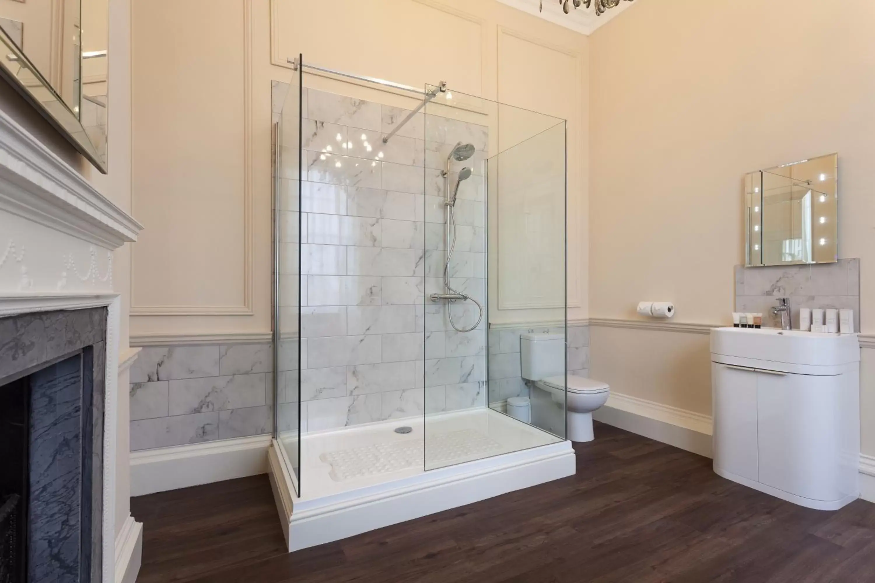 Shower, Bathroom in Winstanley House