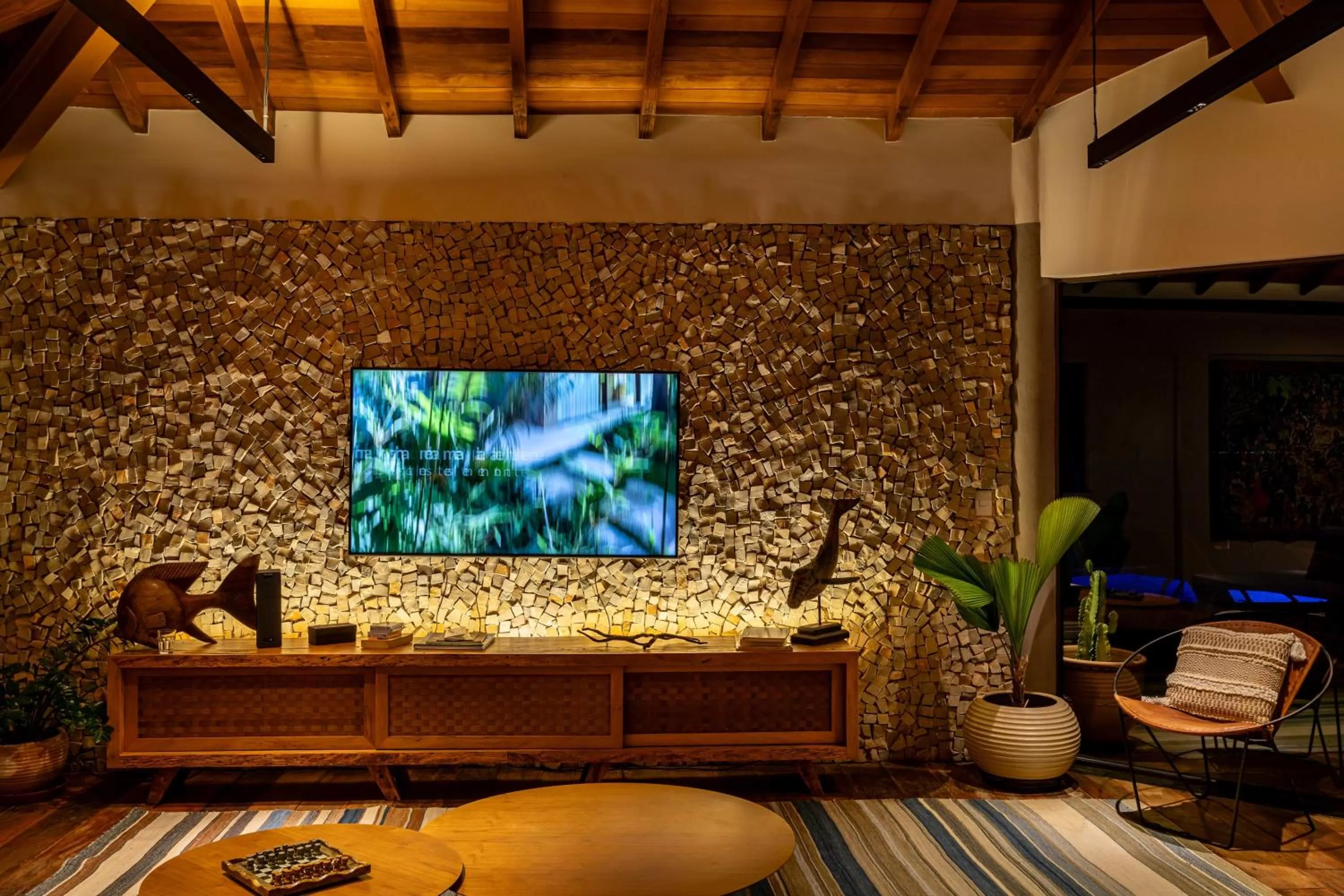 Living room in Casa Mirador Boutique Hotel