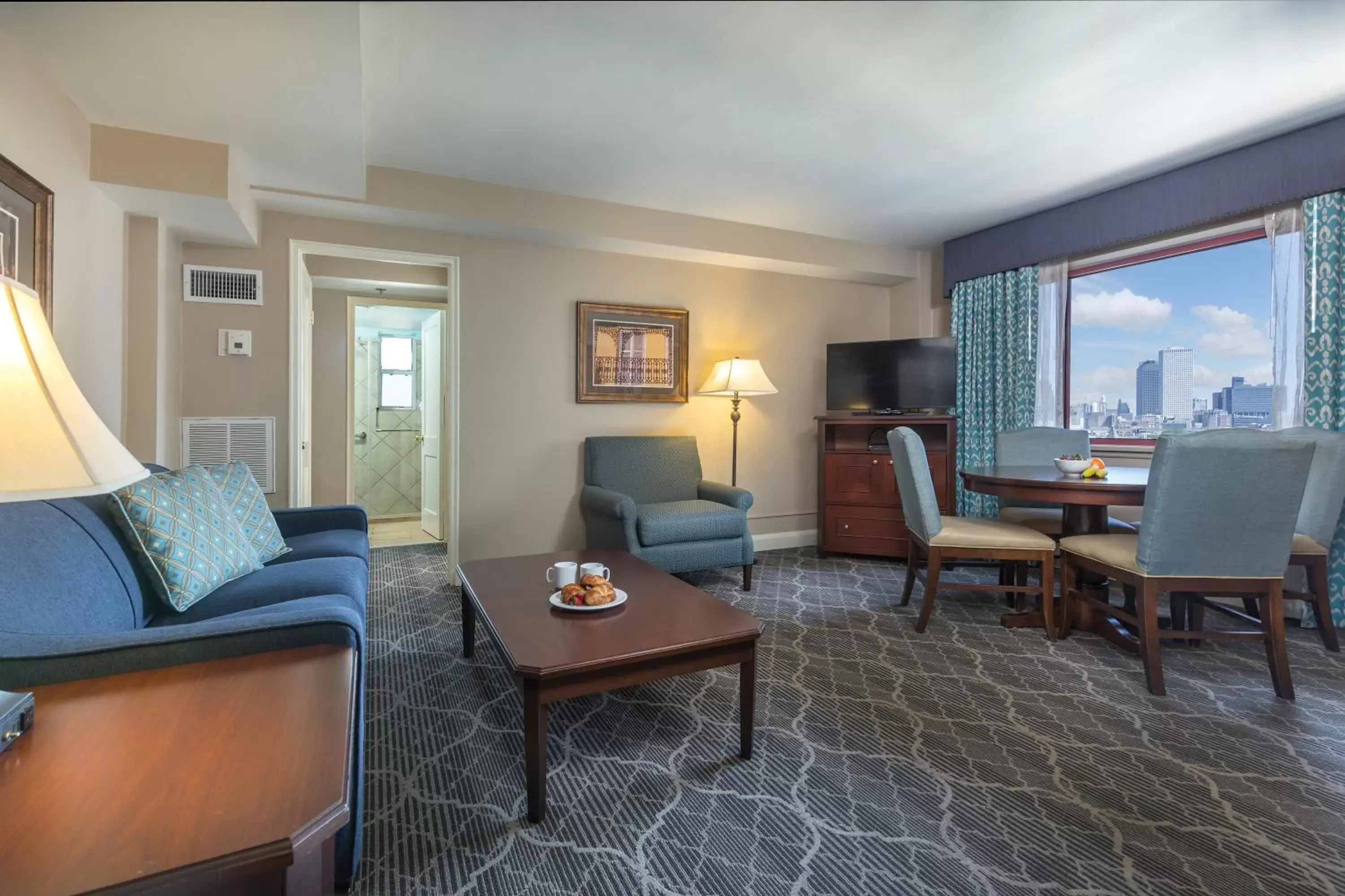 Living room, Seating Area in Club Wyndham Avenue Plaza