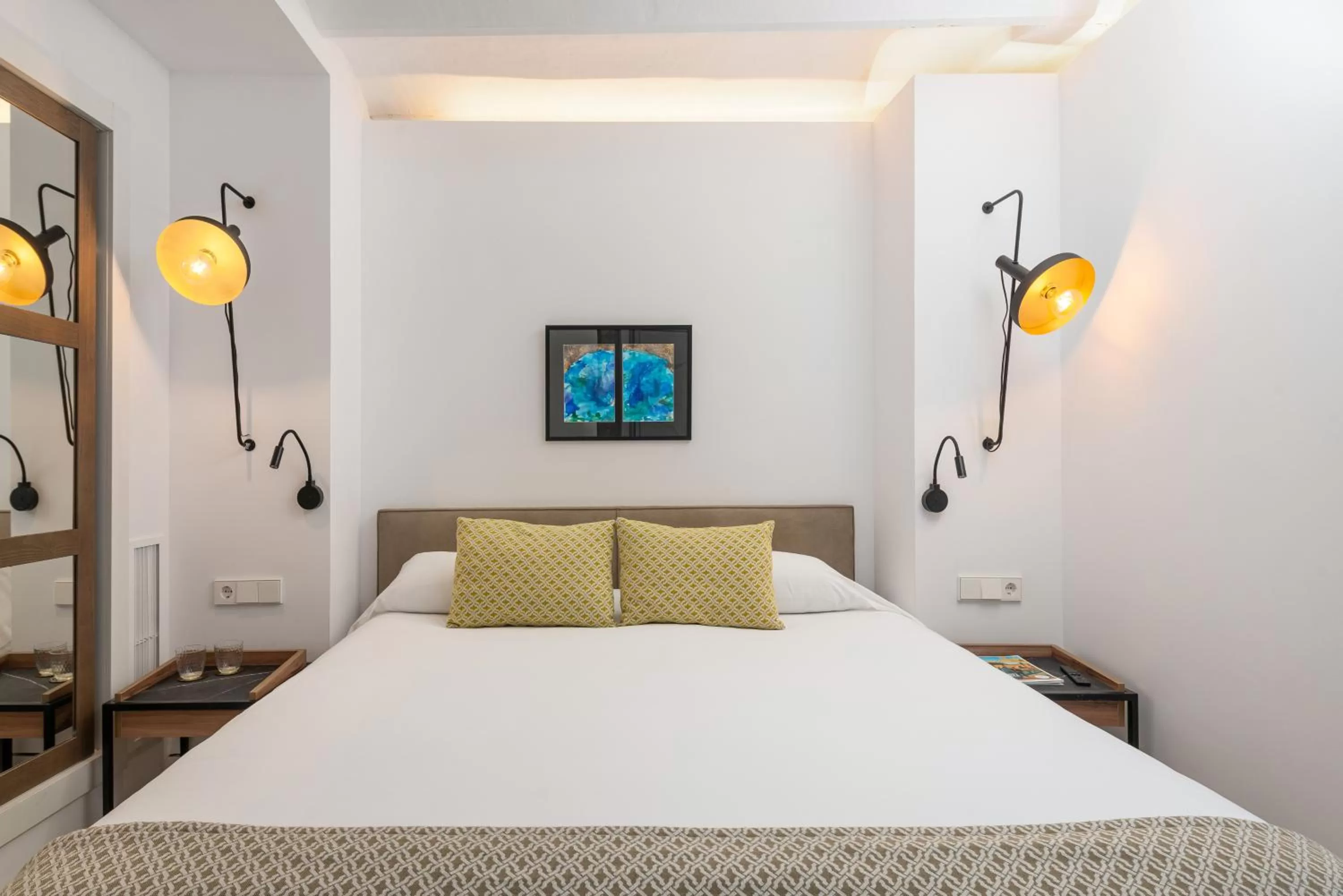 Bed in Hotel Can Quetglas