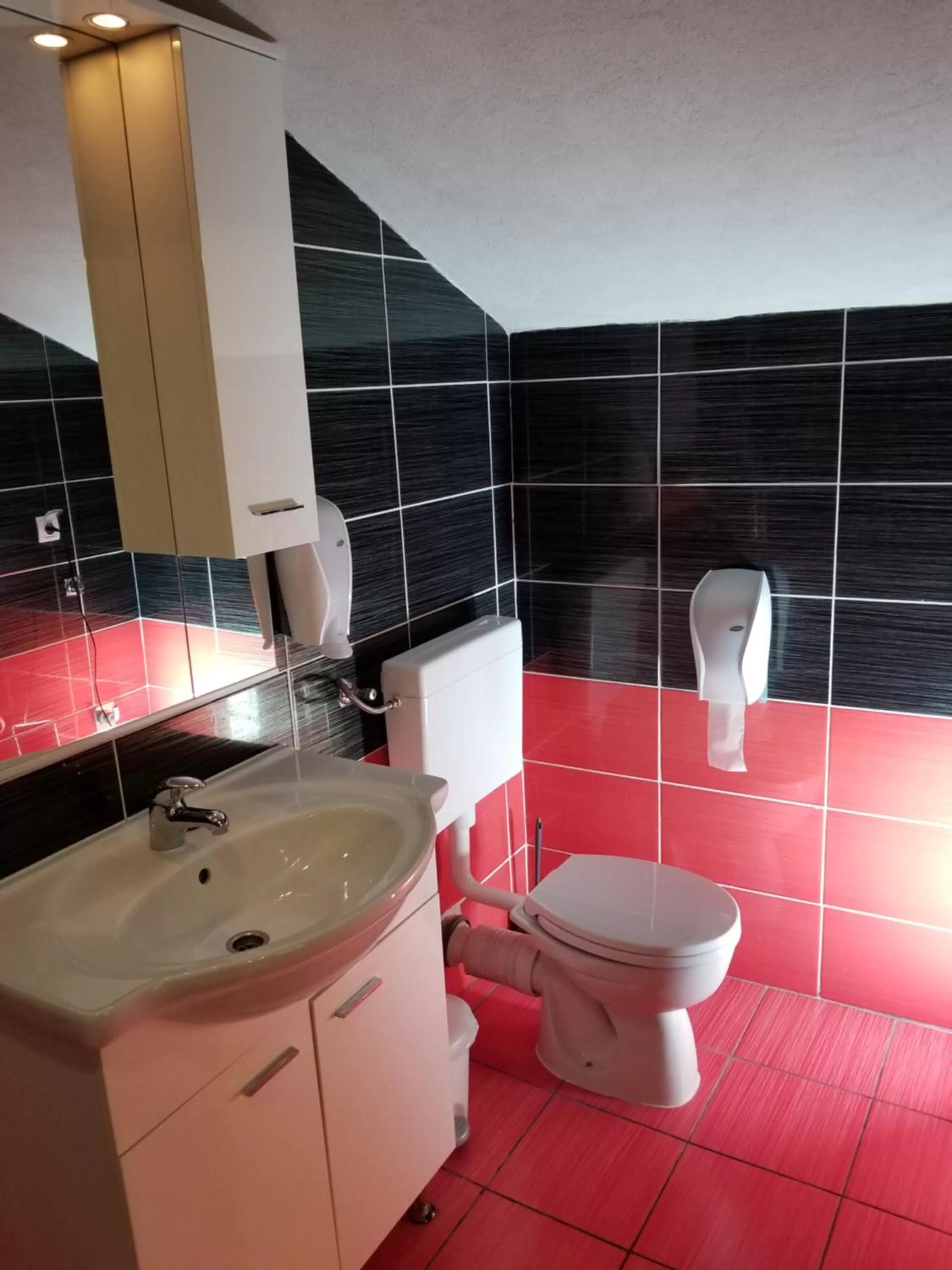 Toilet in Wellness B&B Winery Sontacchi