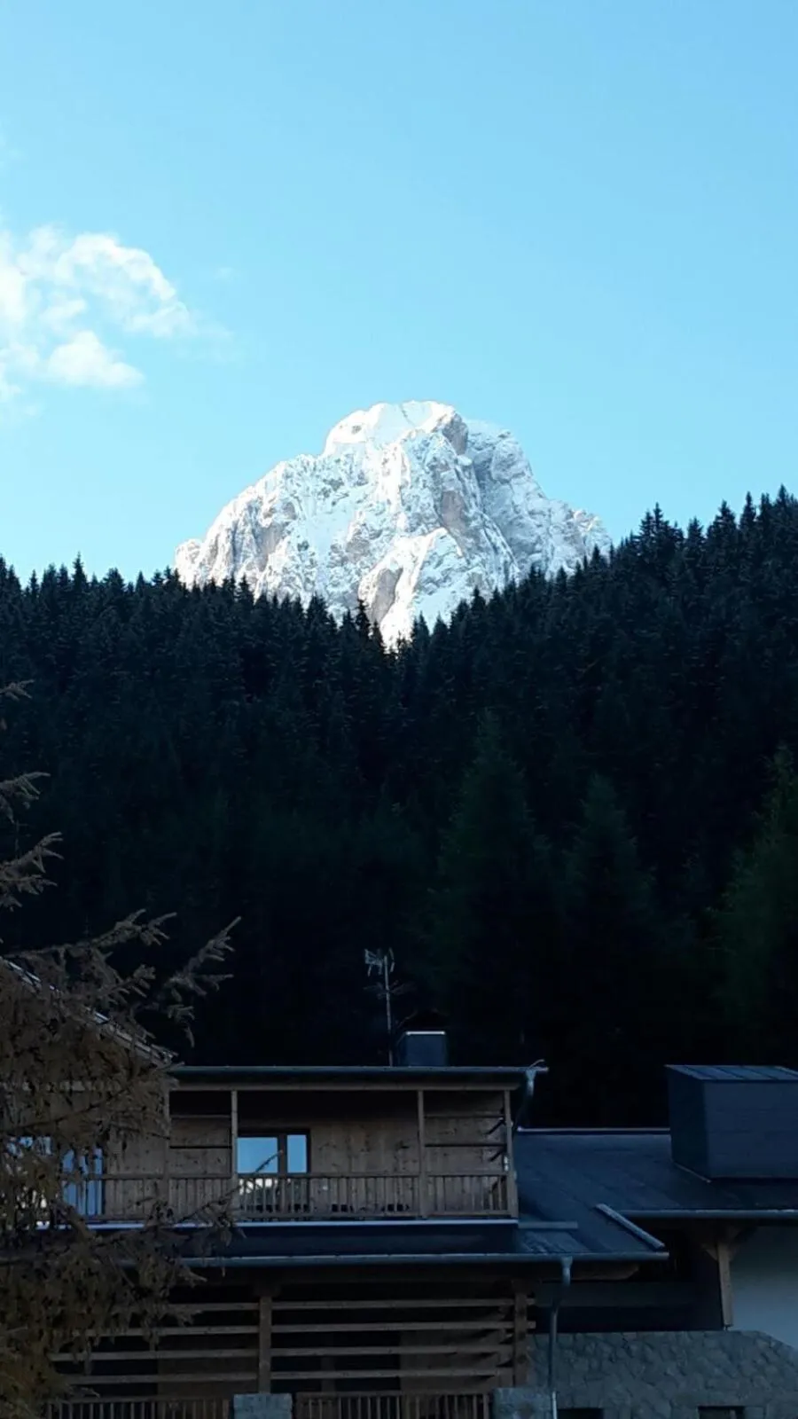 Mountain view in Hotel Pozzamanigoni