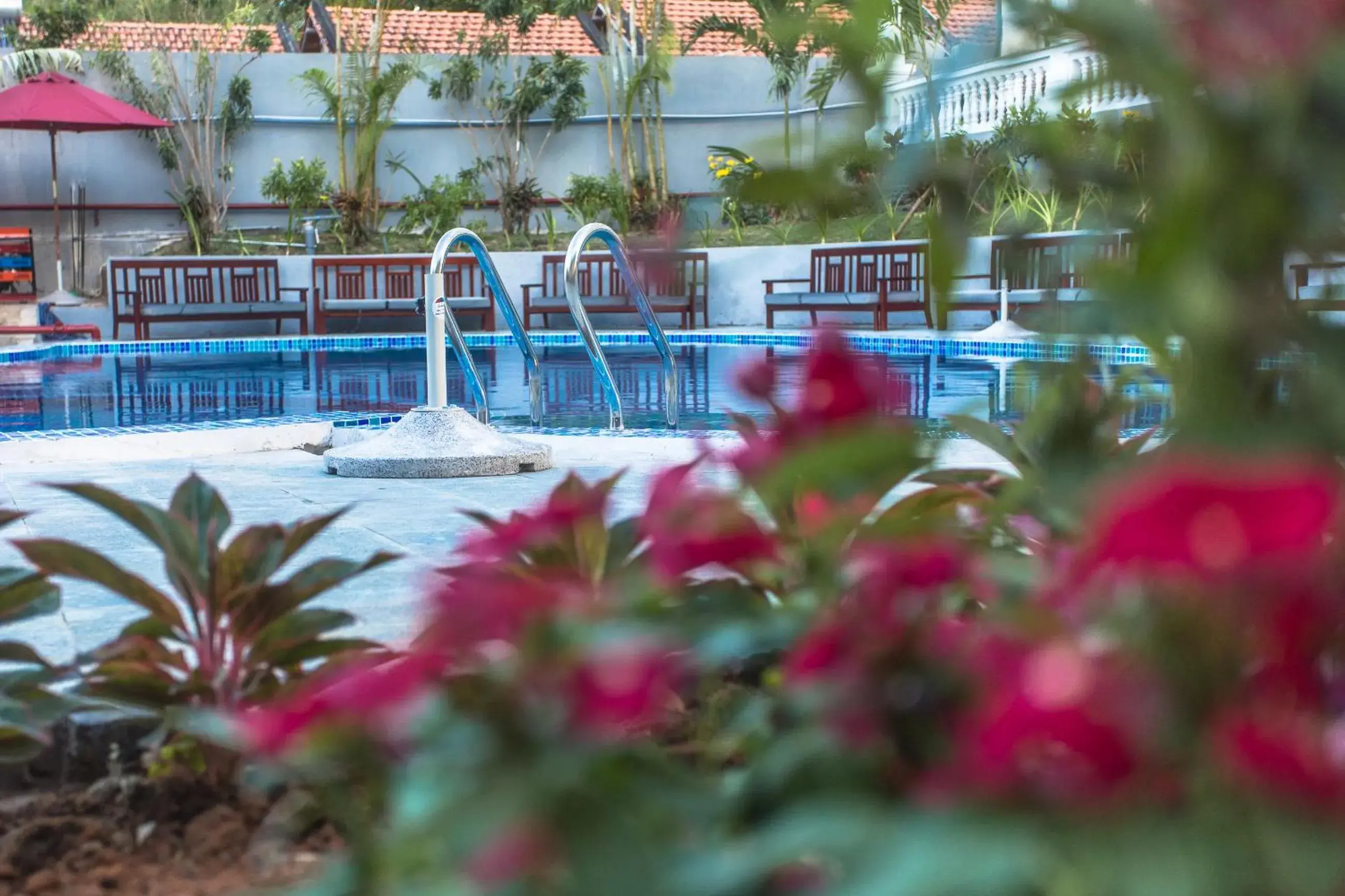 Pool view in Phuong Binh House Pool view in Phuong Binh House