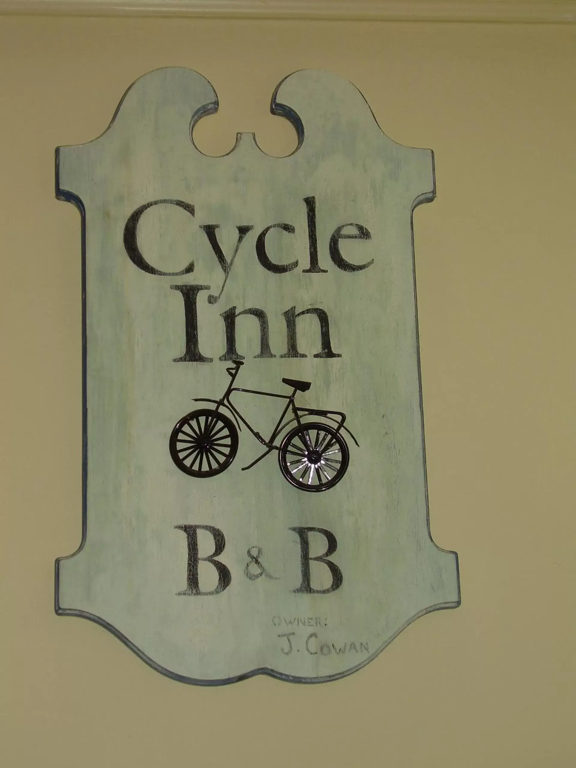 Property logo or sign in Cycle Inn Bed and Breakfast