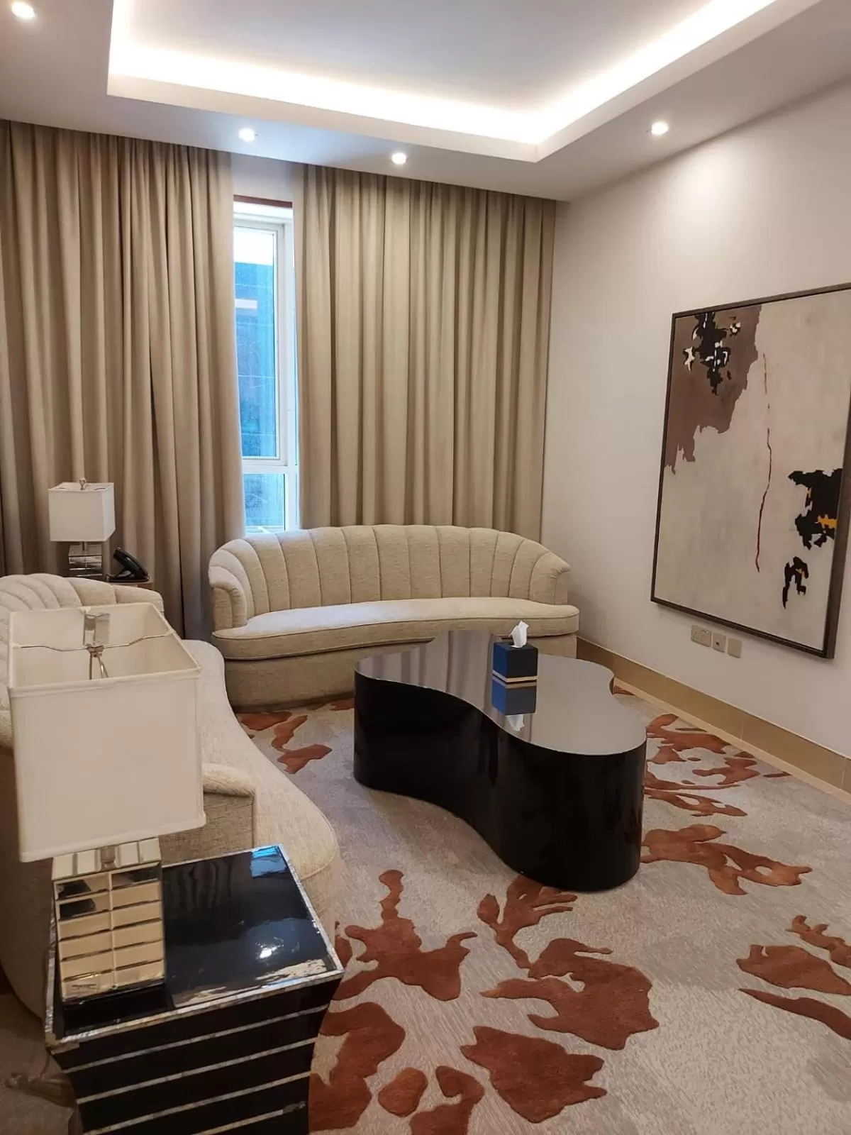 Living room in Sarwat Park Hotel Riyadh - Diplomatic Quarter