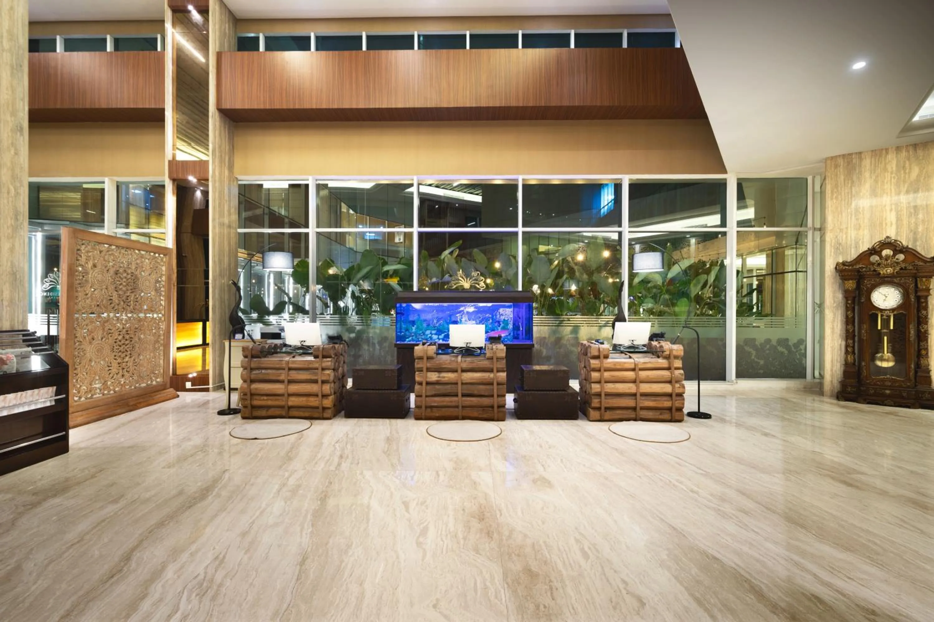 Lobby or reception in Panbil Residence Serviced Apartment