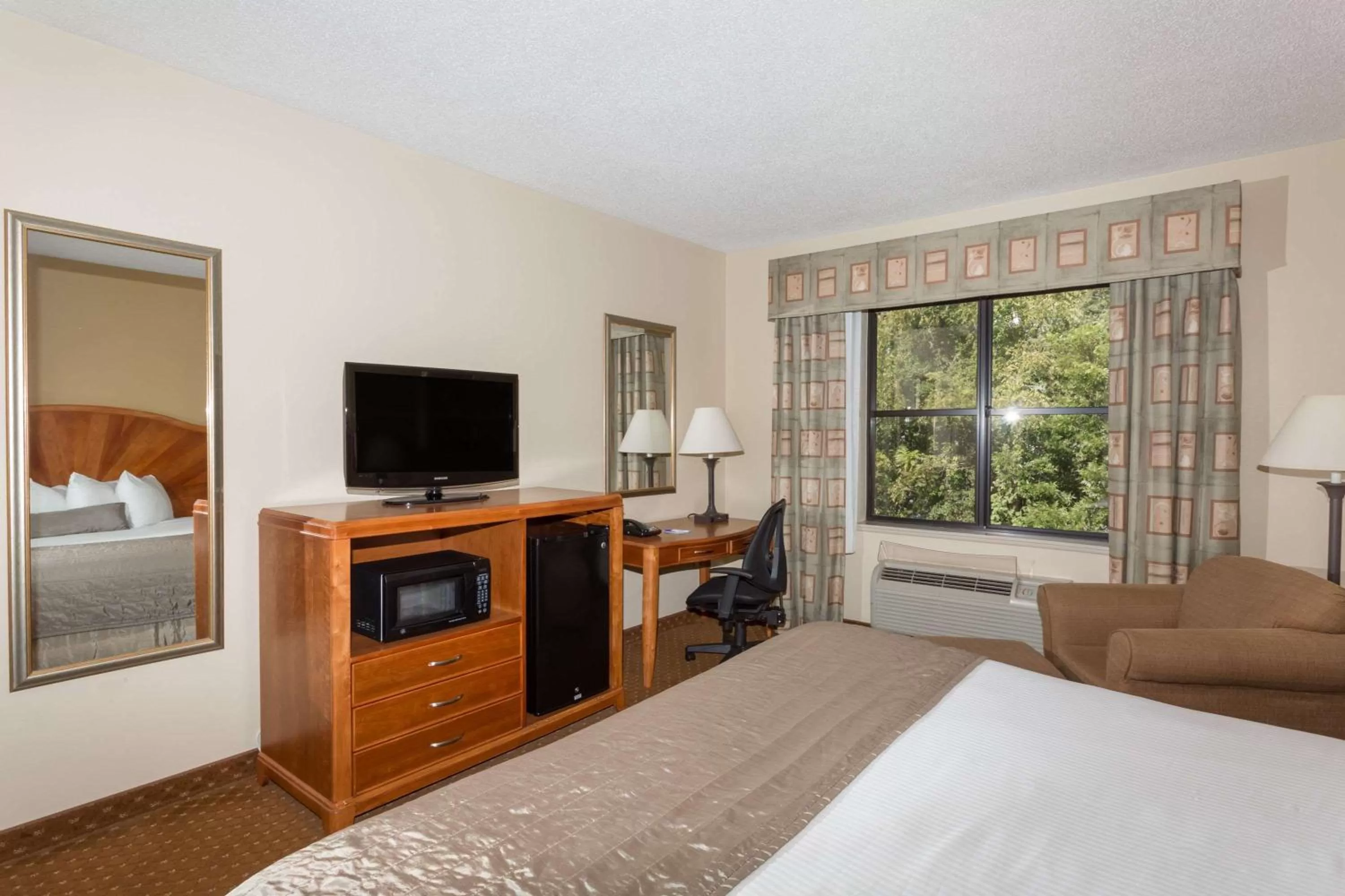 Photo of the whole room, Bed in Baymont by Wyndham Asheville/Biltmore