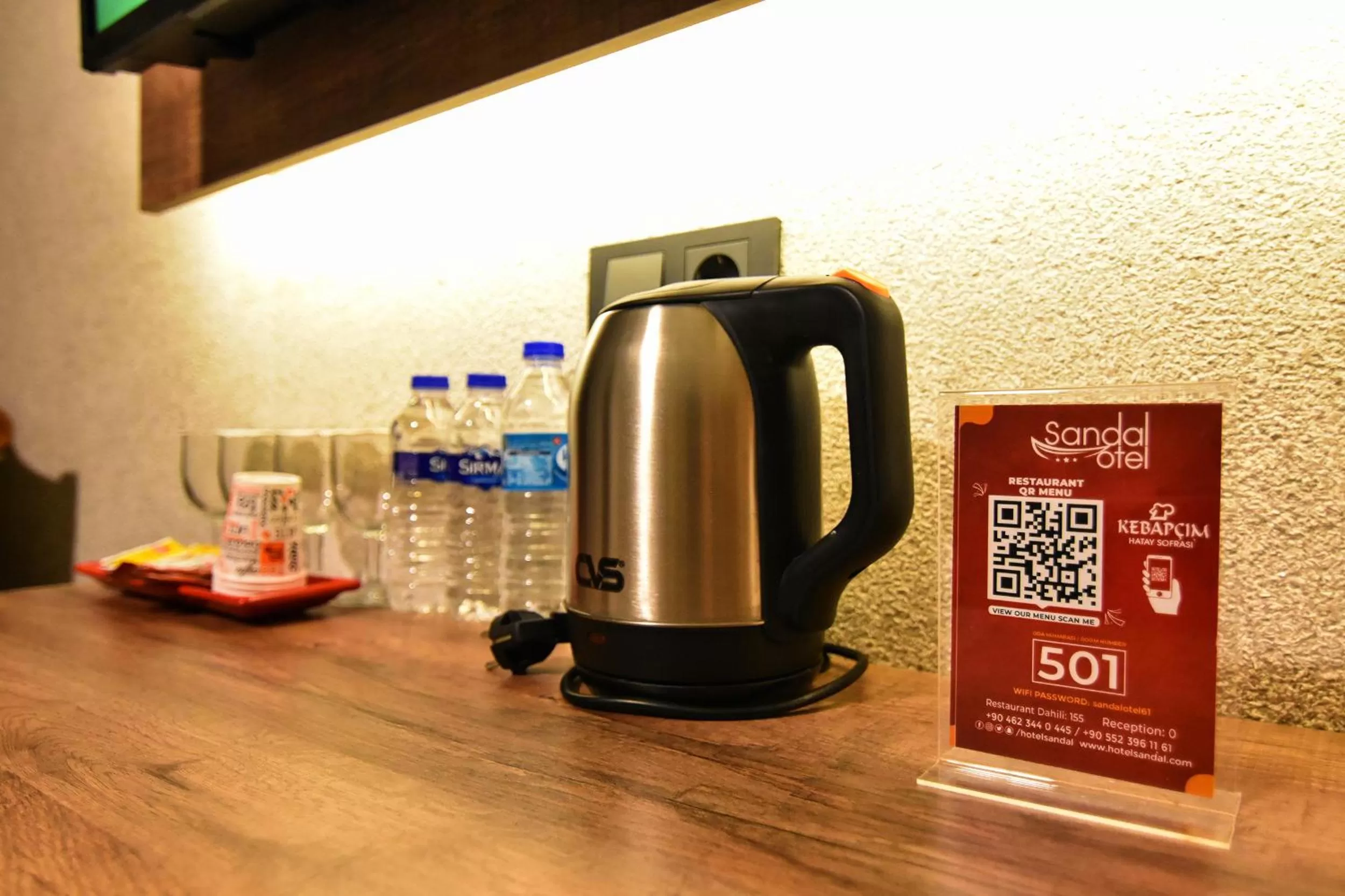 Coffee/tea facilities in Sandal Otel