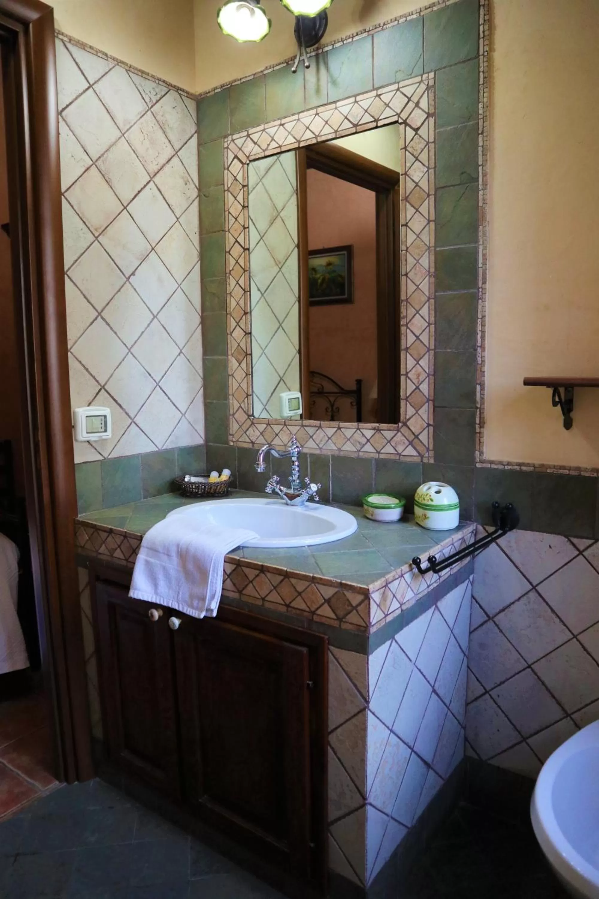 Shower in B&B Villa Giusy