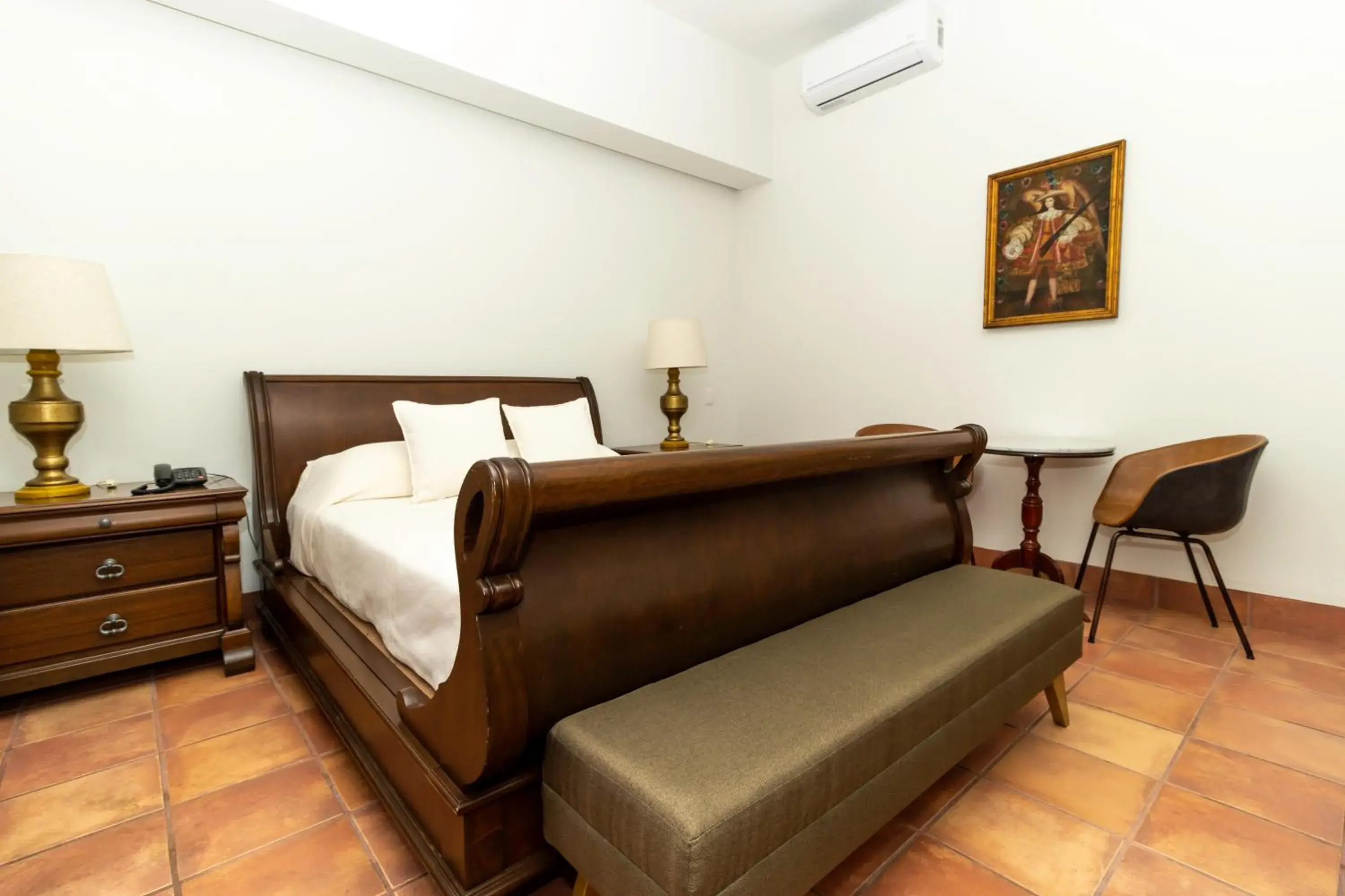 Bed, Seating Area in La Noria Centro Histórico
