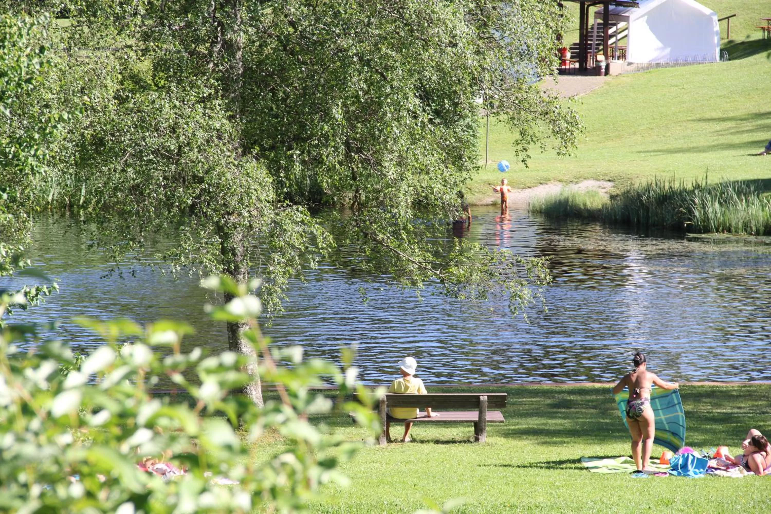 Lake view in Landhaus Sommerau