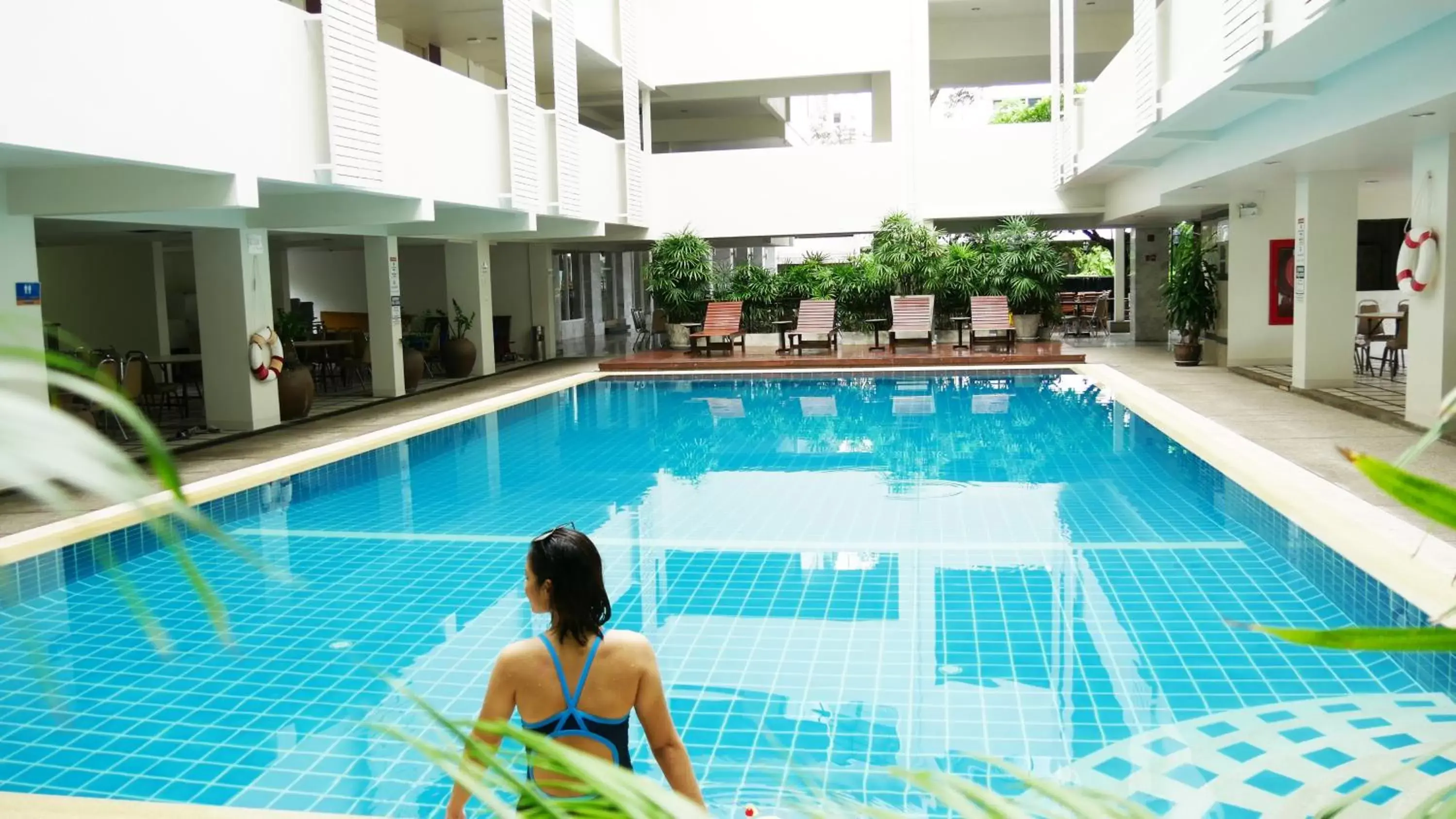 Swimming Pool in Trang Hotel Bangkok - SHA Plus