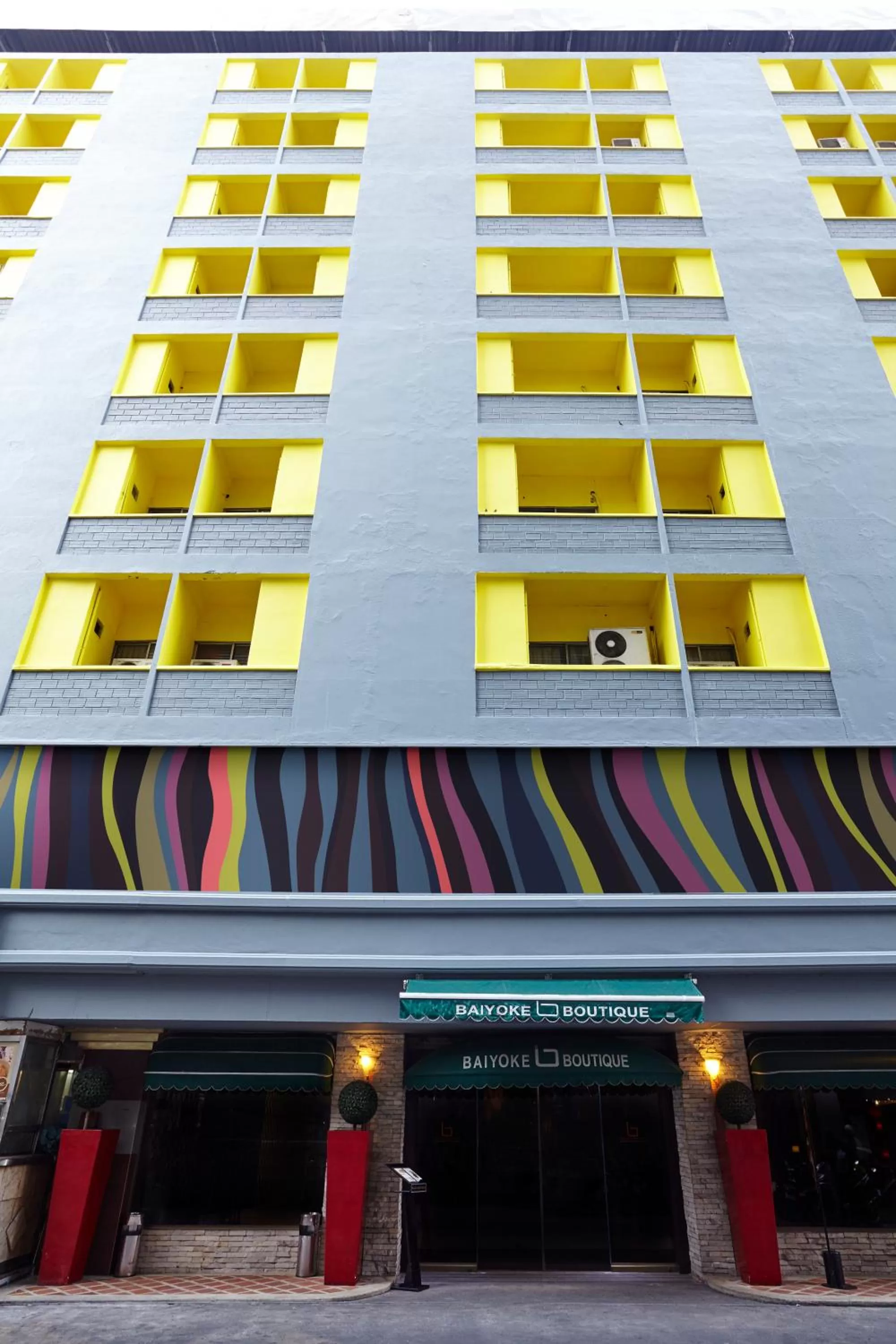 Facade/entrance in Baiyoke Boutique Hotel