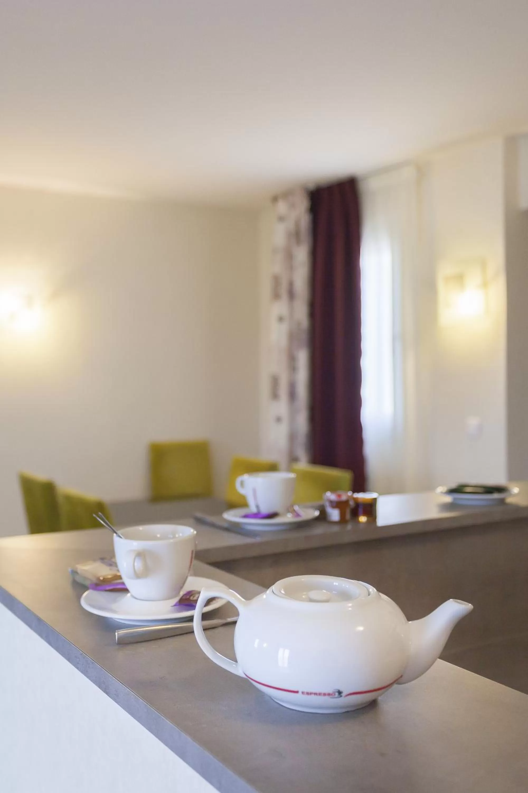 Kitchen or kitchenette in Résidence Villa Bellagio Amboise by Popinns