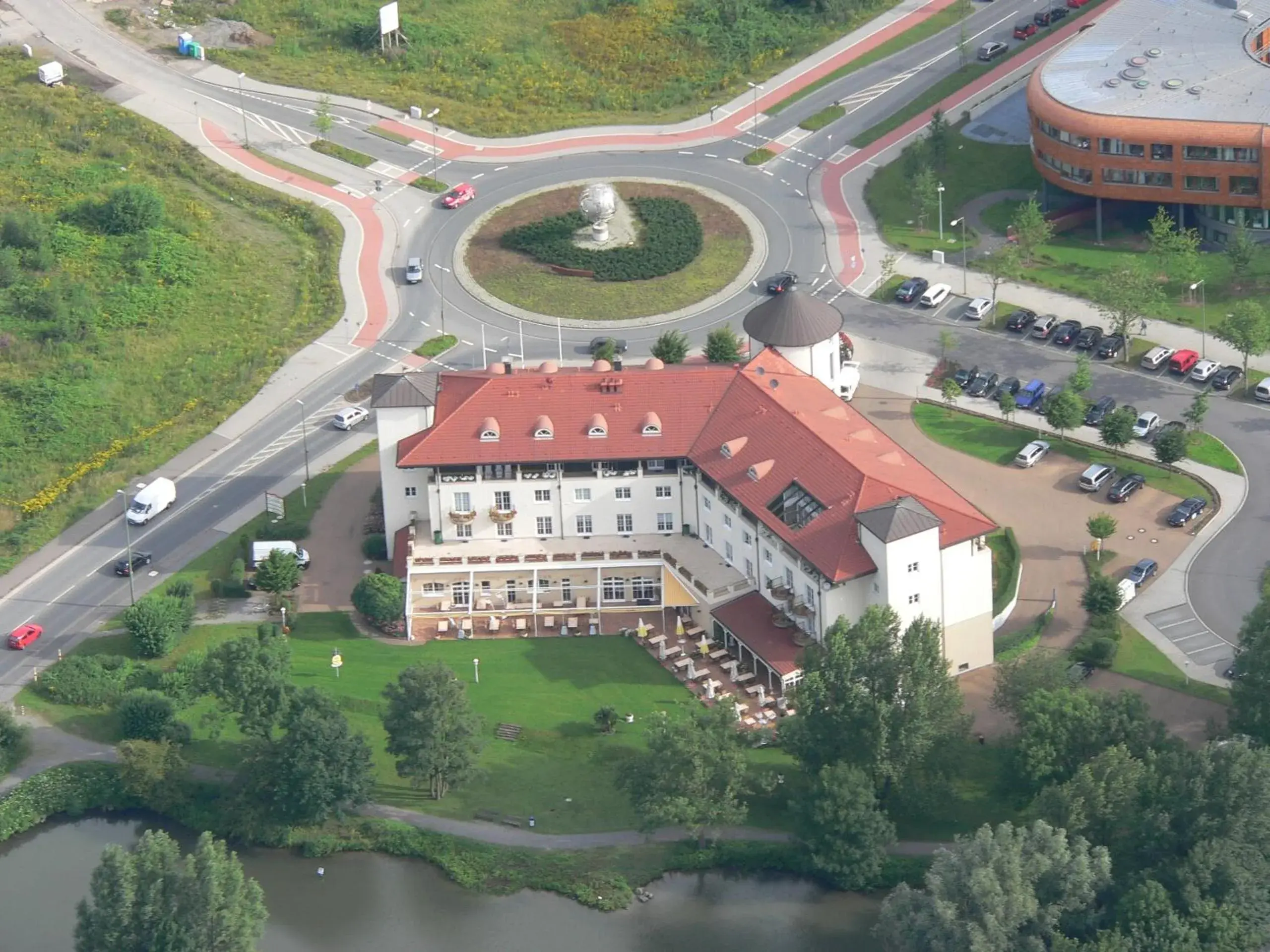 Bird's eye view, Bird's-eye View in Hotel Landhaus Milser