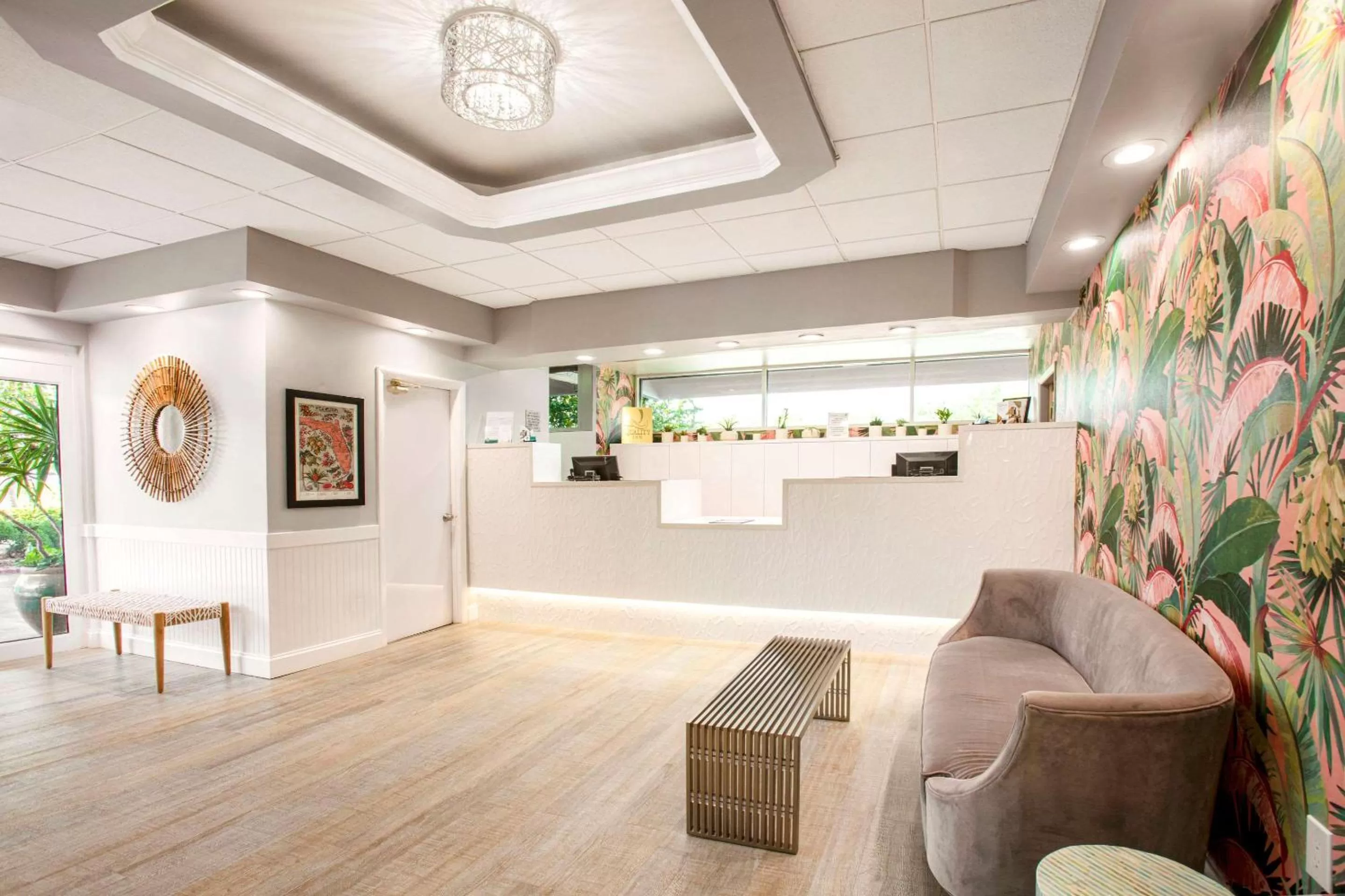 Lobby or reception in Quality Inn Miami South