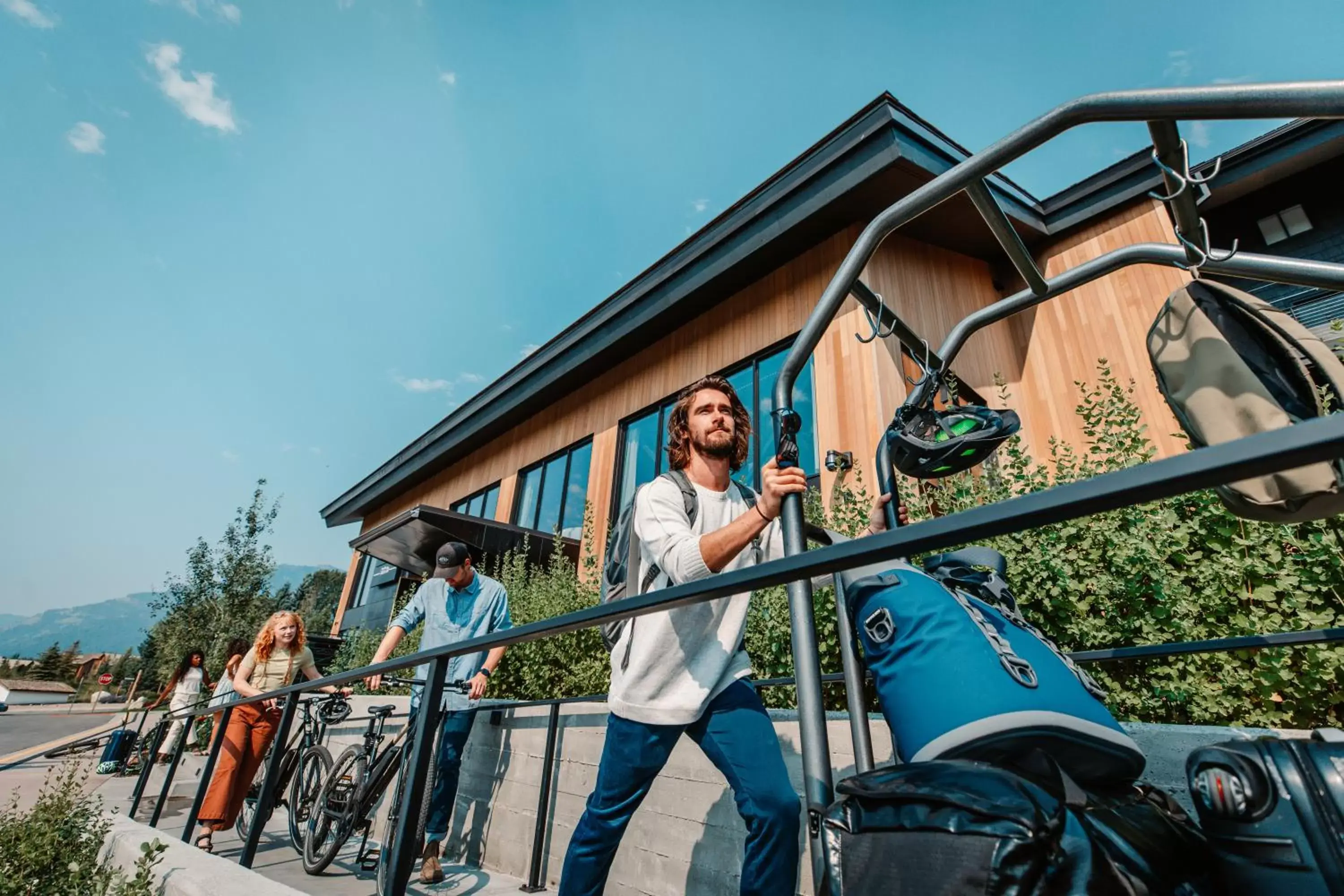 Cycling in Continuum Hotel