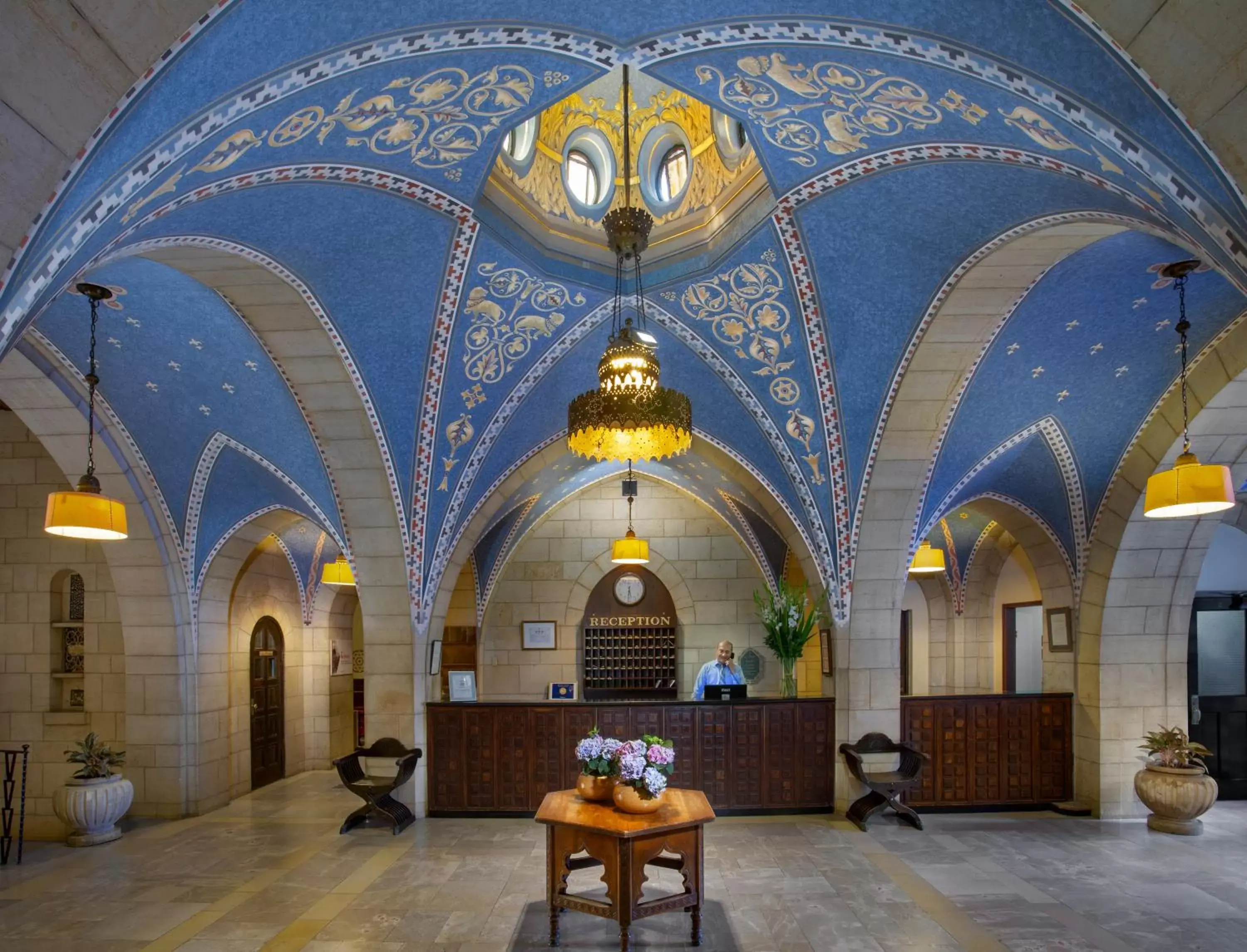 Lobby or reception in YMCA Three Arches Hotel