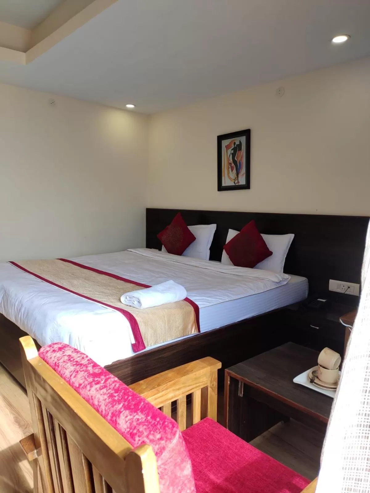 Bed in Hotel The Narayani Continental