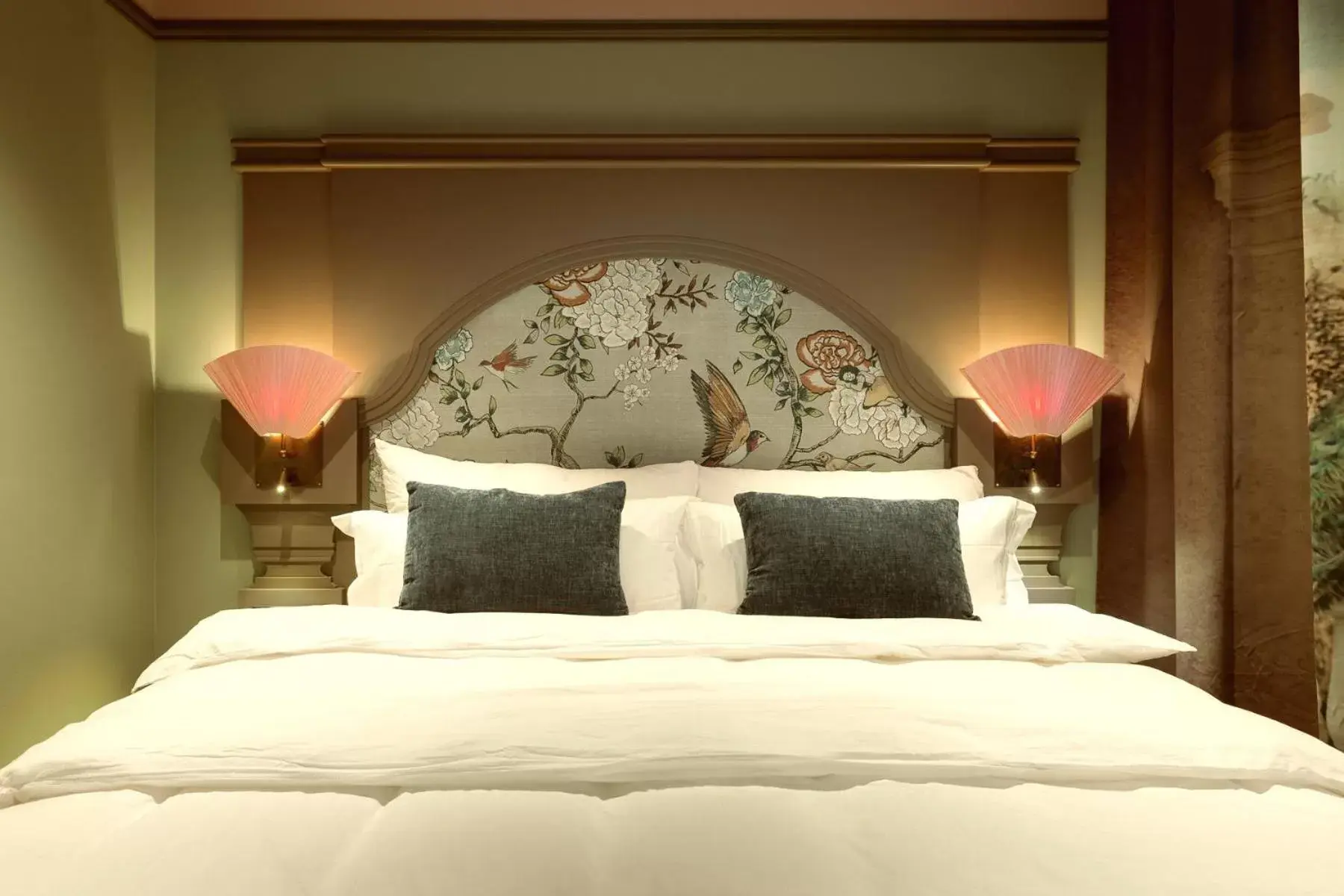 Bed in Liseberg Grand Curiosa Hotel Bed in Liseberg Grand Curiosa Hotel