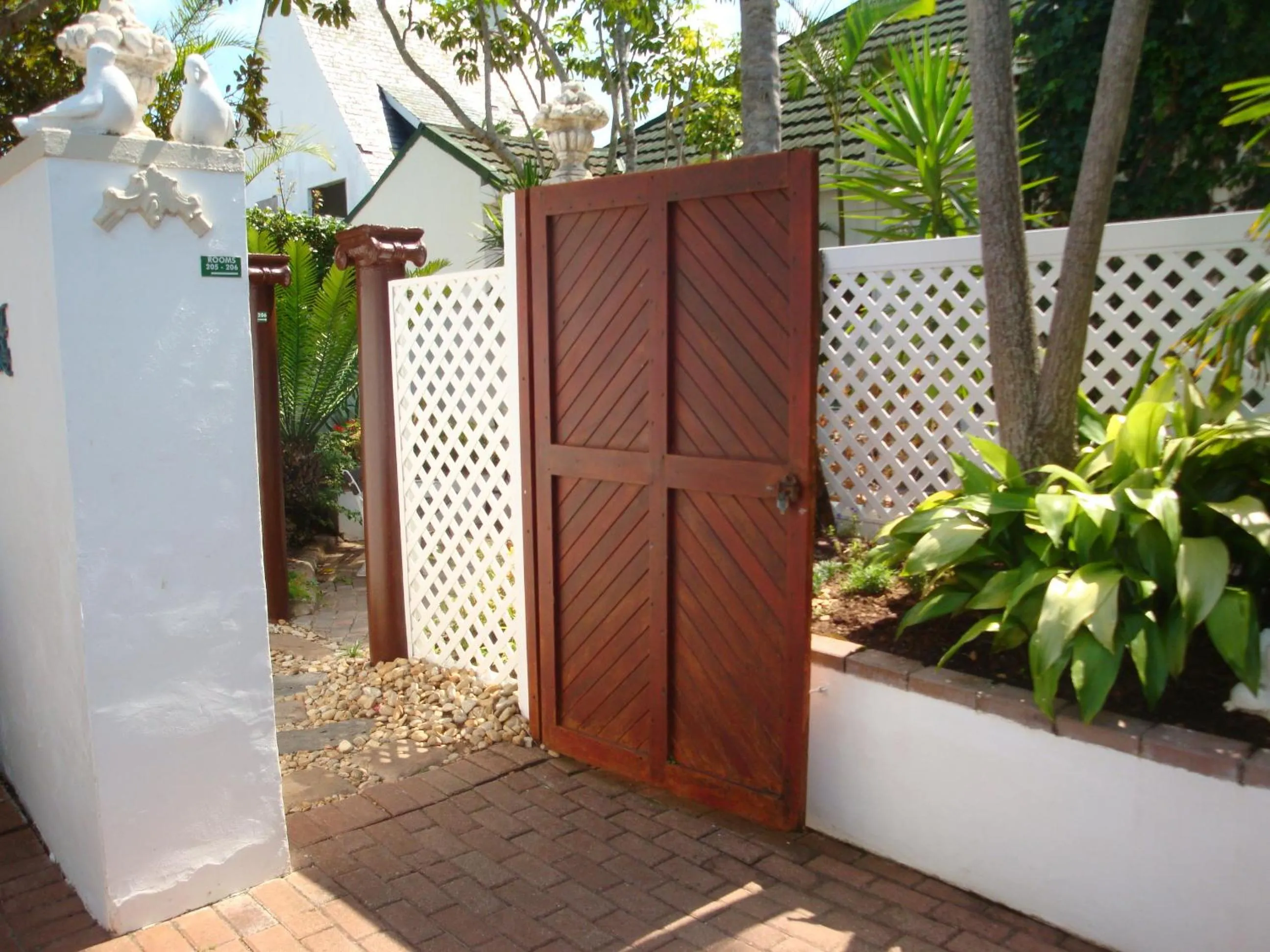 Garden in Brighton Lodge - #Solar Energy #No Loadshedding