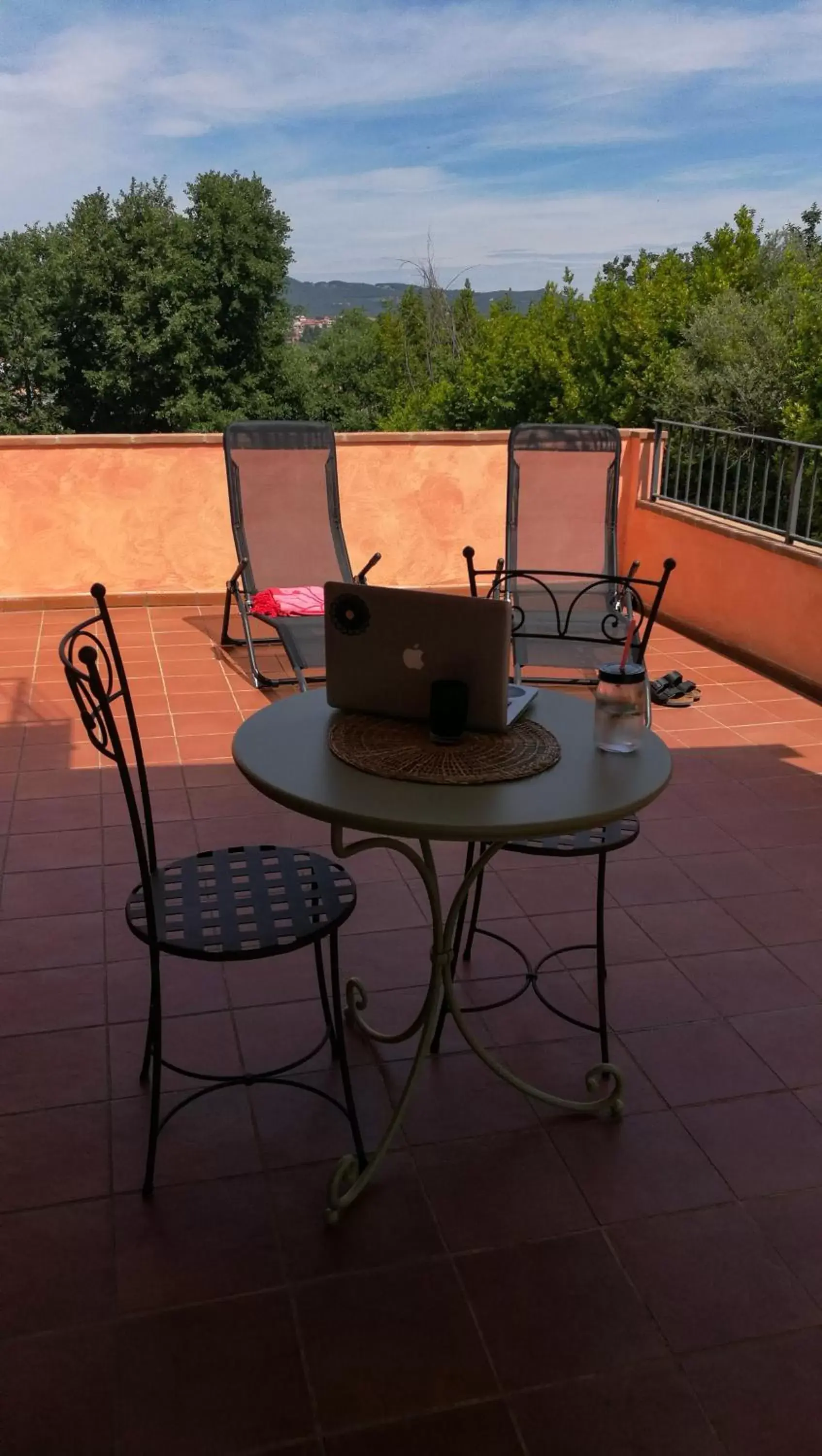 Breakfast, Balcony/Terrace in La Merla