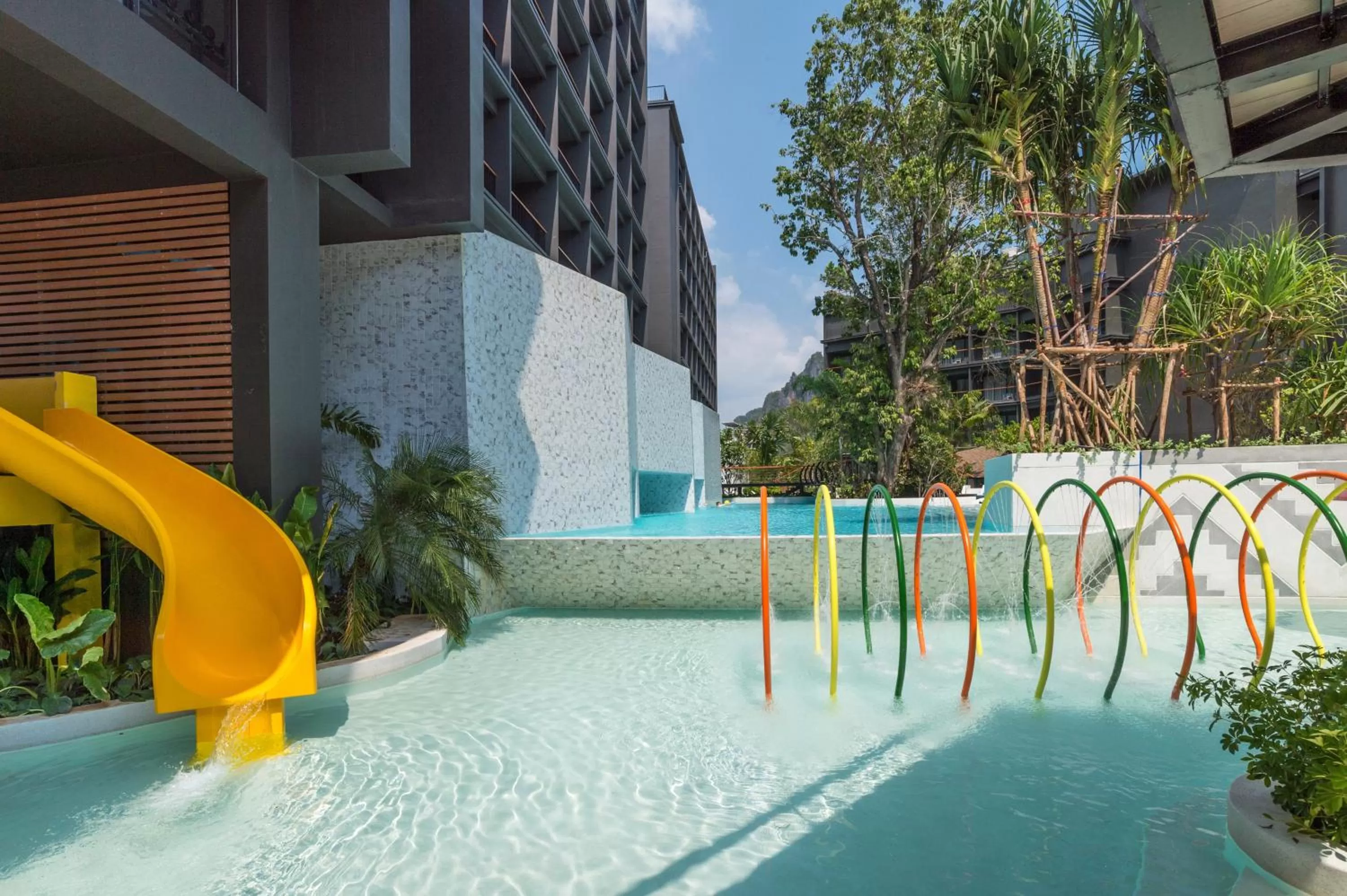Children play ground in Panan Krabi Resort