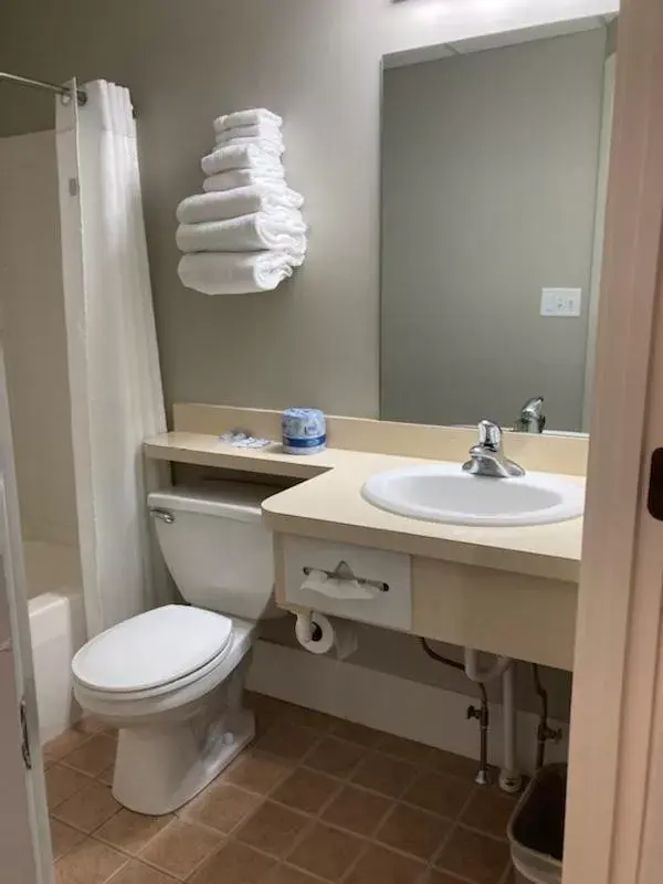 Bathroom in Country Squire Inn and Suites