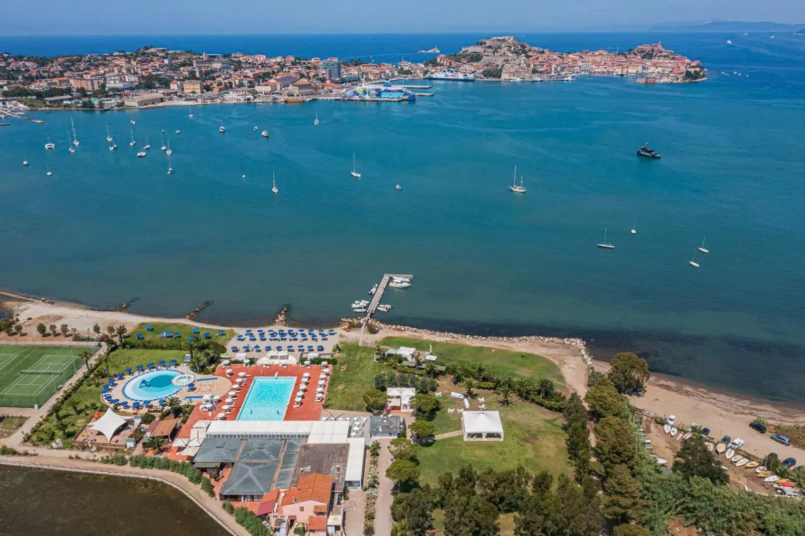 Bird's eye view, Bird's-eye View in Hotel Airone isola d'Elba